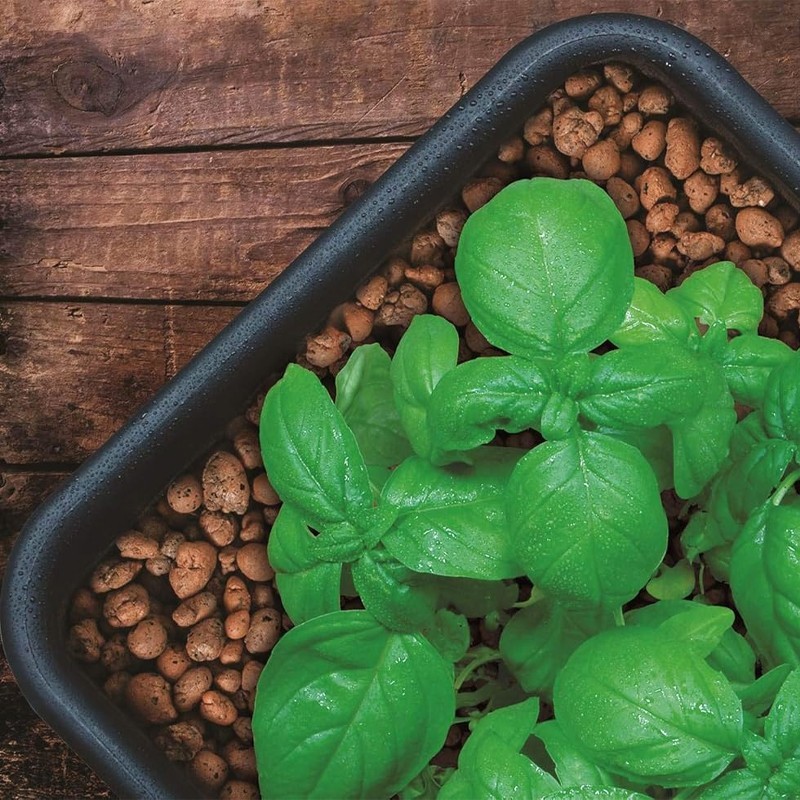 Mini Clay Pebbles - Plant Bonsai Soil Mulch - 3 lbs (Brown, 1-2mm)