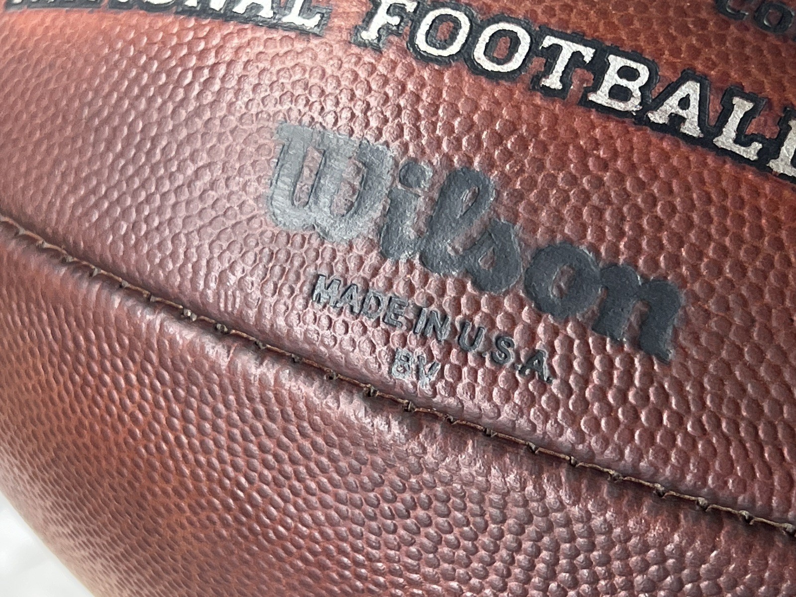 NFL "The Duke" Wilson Football - 100 yr Game Ball - Game Prepped & Conditioned