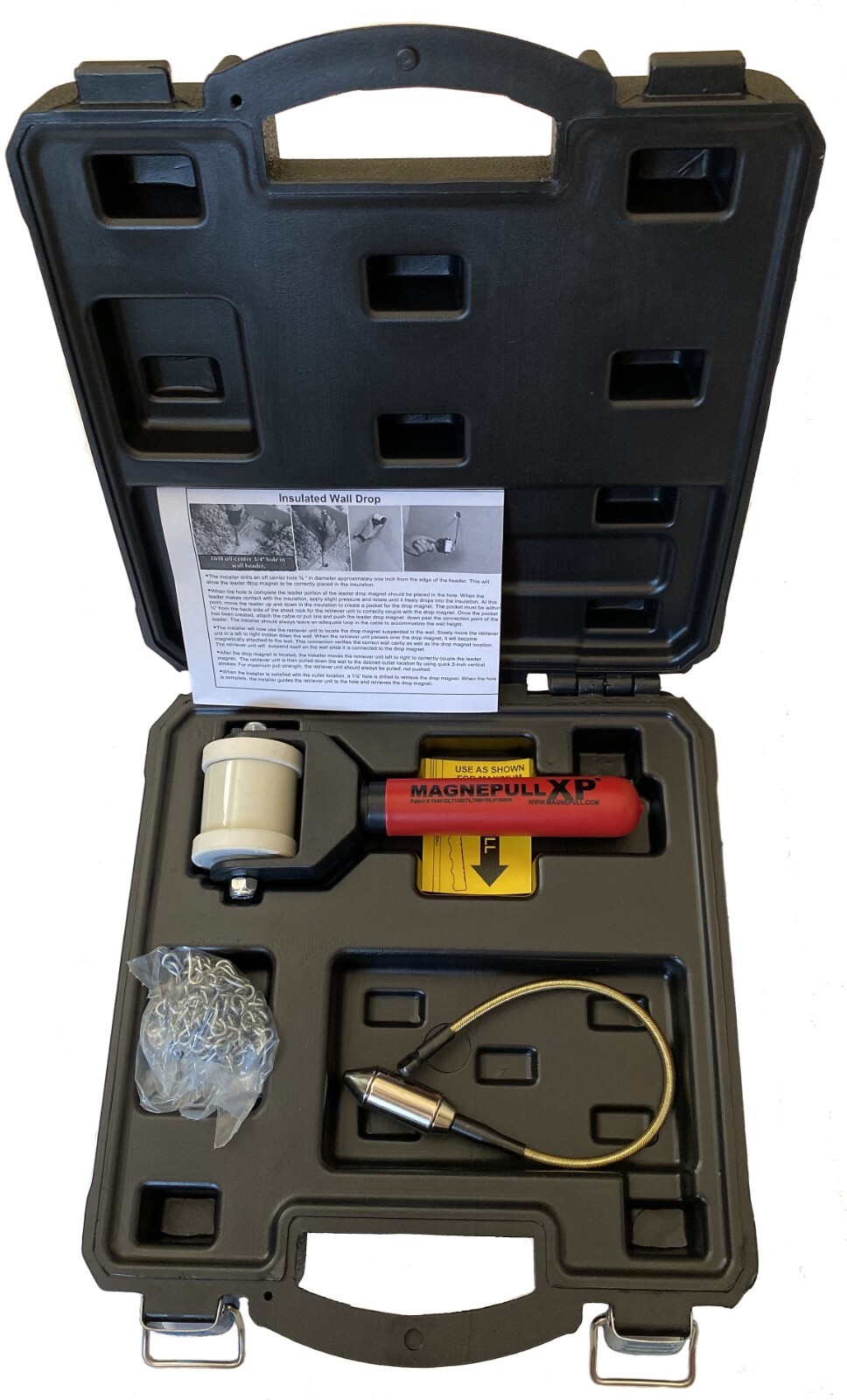 MAGNEPULL XP1000-LC Magnetic Cable Puller Wire Drop Fishing Tool System Kit NEW