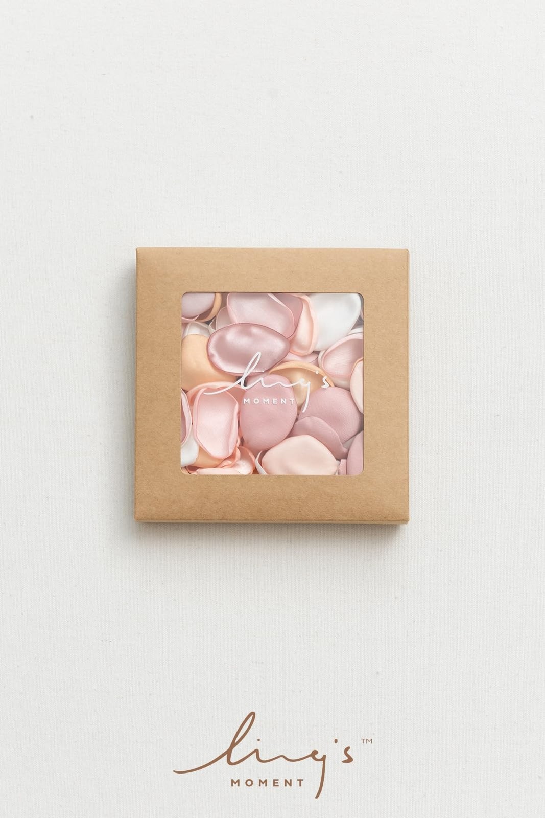 Ling's moment Rose Petals, Silk Flower Petals for Wedding/Aisle/Flower Girl B...