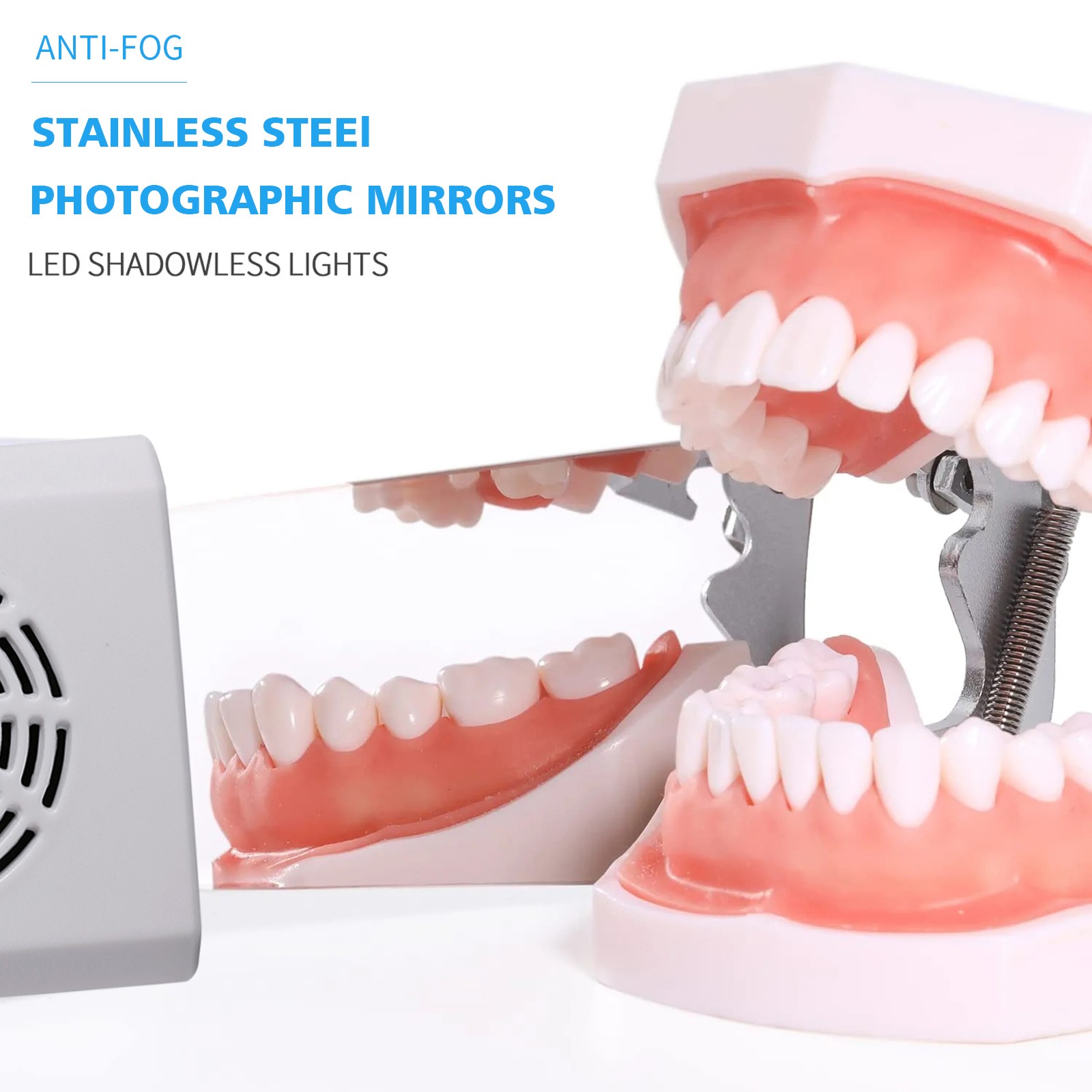 Dental Occlusal Fog Free LED Intra Oral Photo System 4 Mirror Anti-Fog