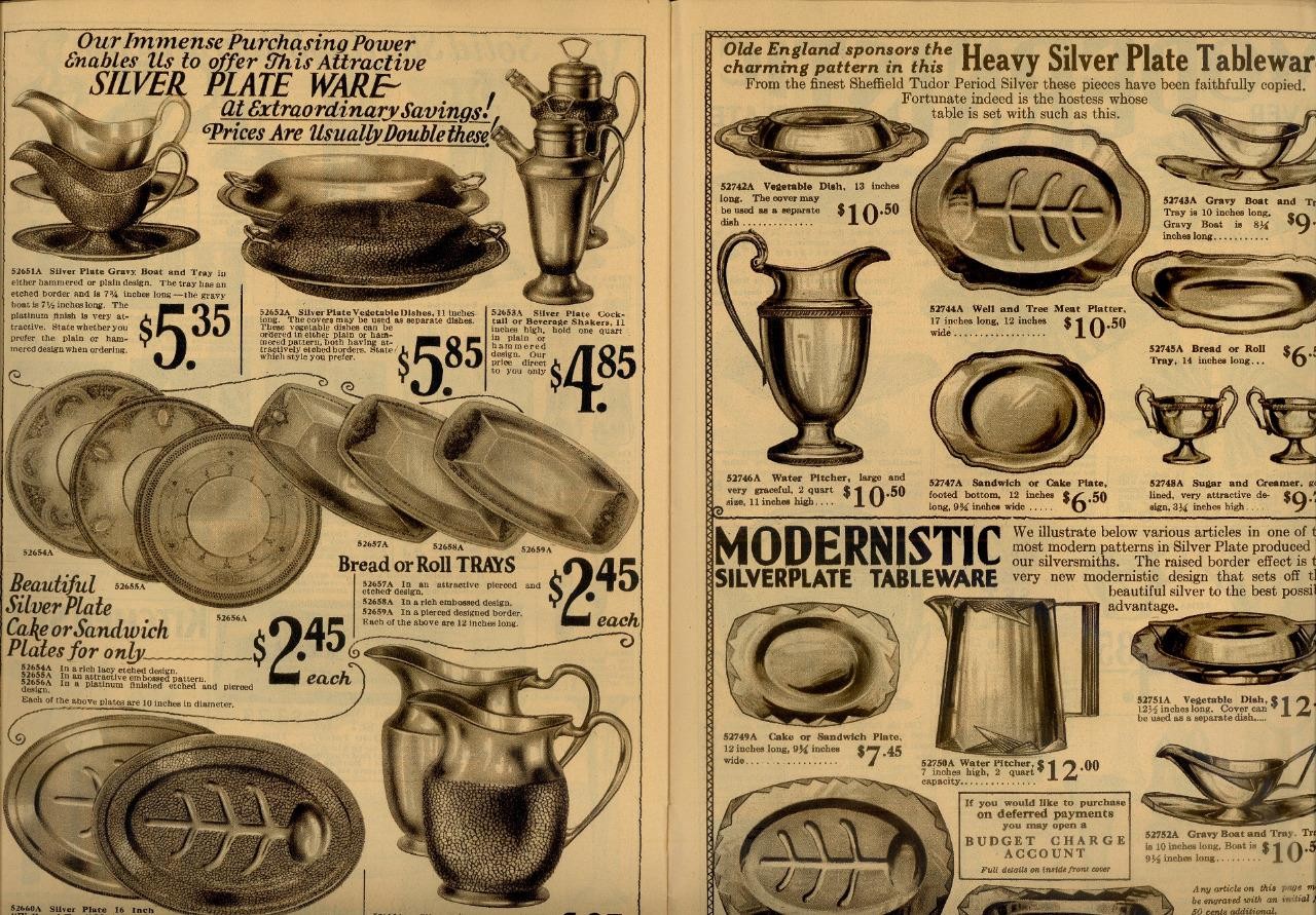 1920s Antique Catalog/Order Form "JEWELRY WATCHES SIVER PURSES CLOCKS" VG Boston