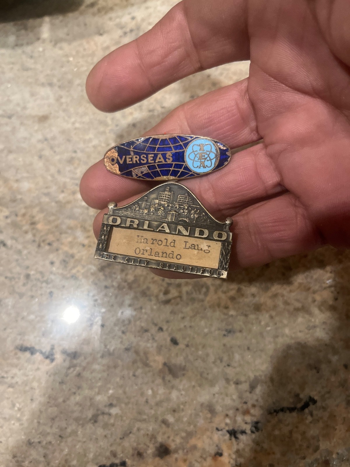 antique/vintage lot of medallions/badges