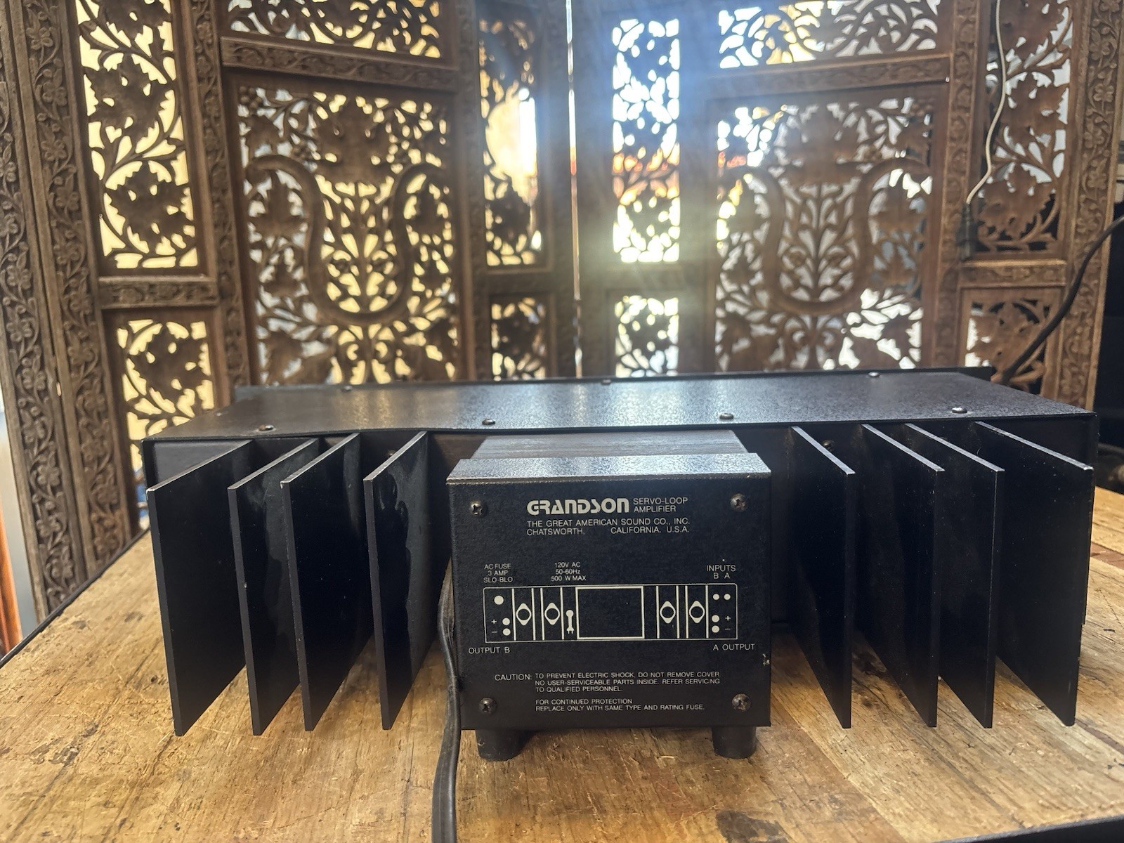 VTG GAS Grandson Servo-Loop Power Amplifier