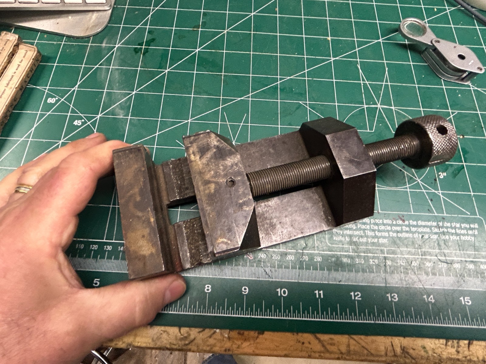 MACHINIST HmSh LATHE MILL Machinist 3" Tool Makers Precision Vise Grinding