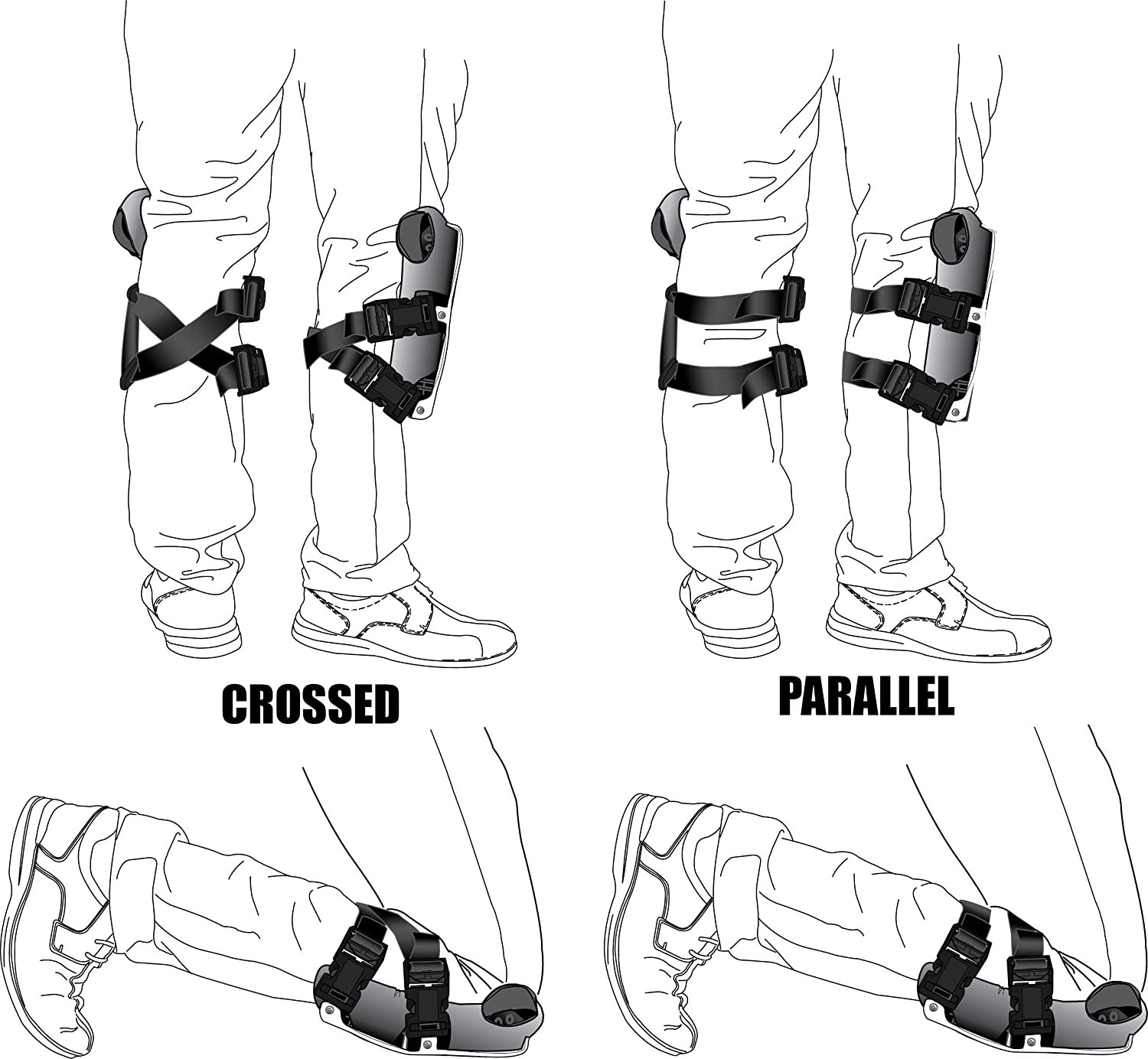 ProKnee AP16 5/8 Inch Foam All Purpose Kneepads