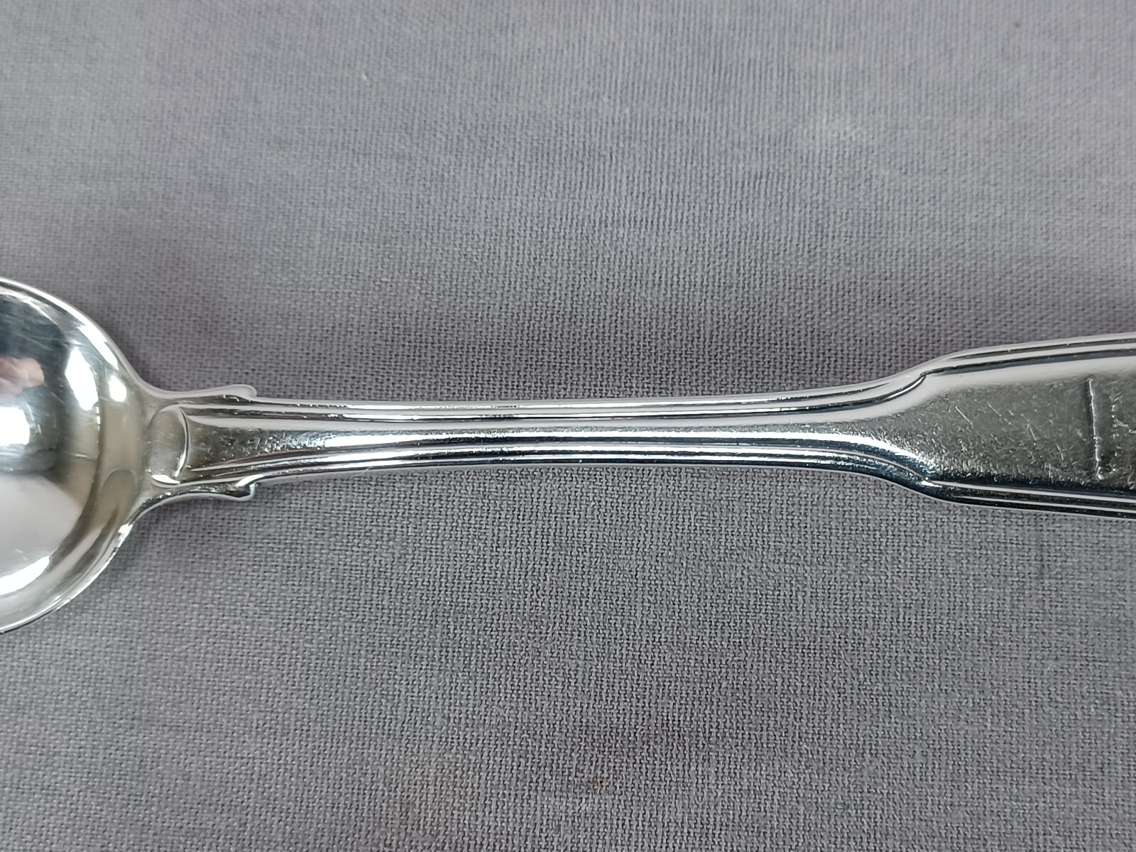 William Bateman I London Armorial Crest Sterling Silver Spoon C. 1824