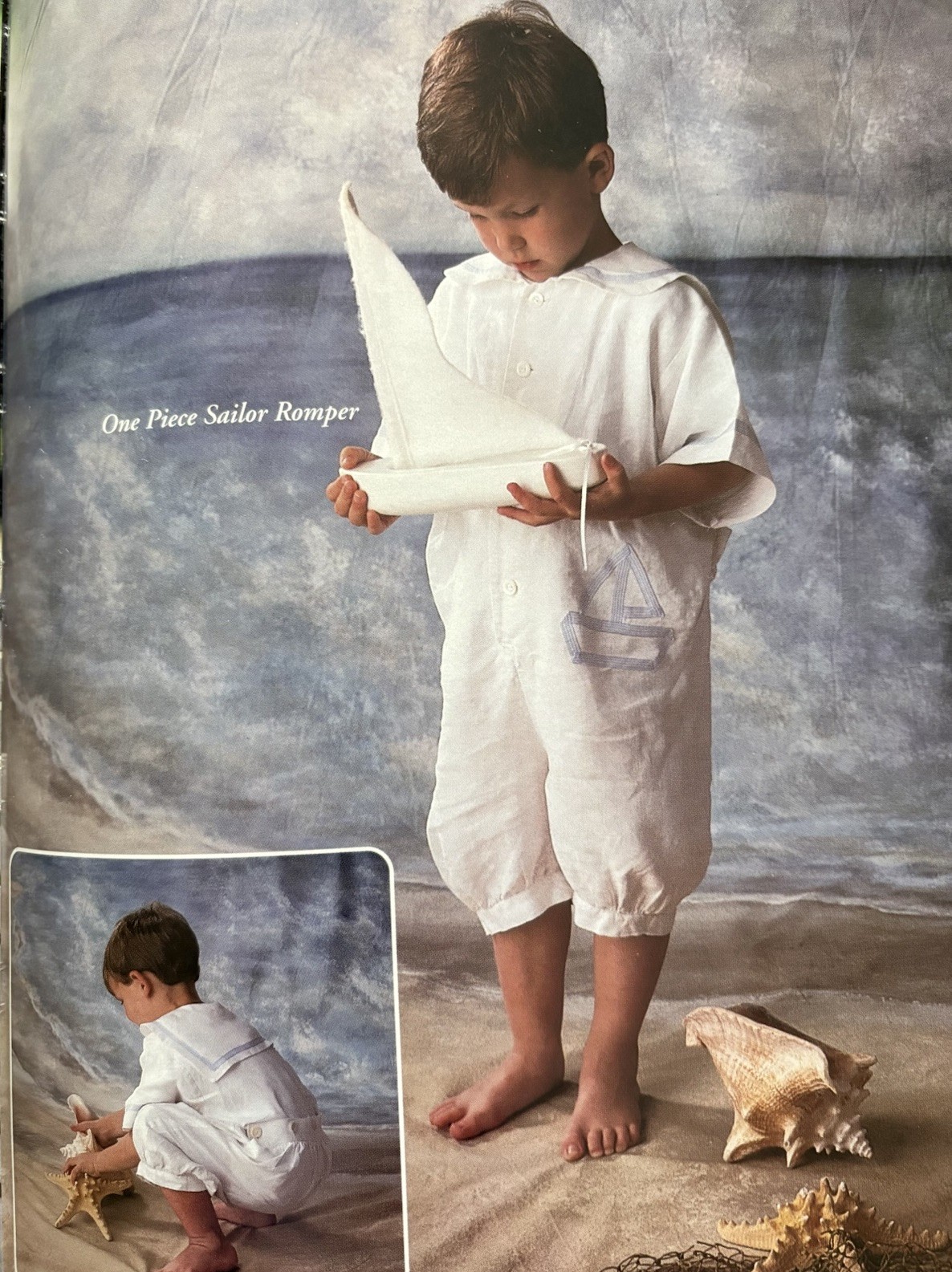 Heirloom Sewing For Jack & Jill Hardcover Book Pattern Included By Martha Pullen