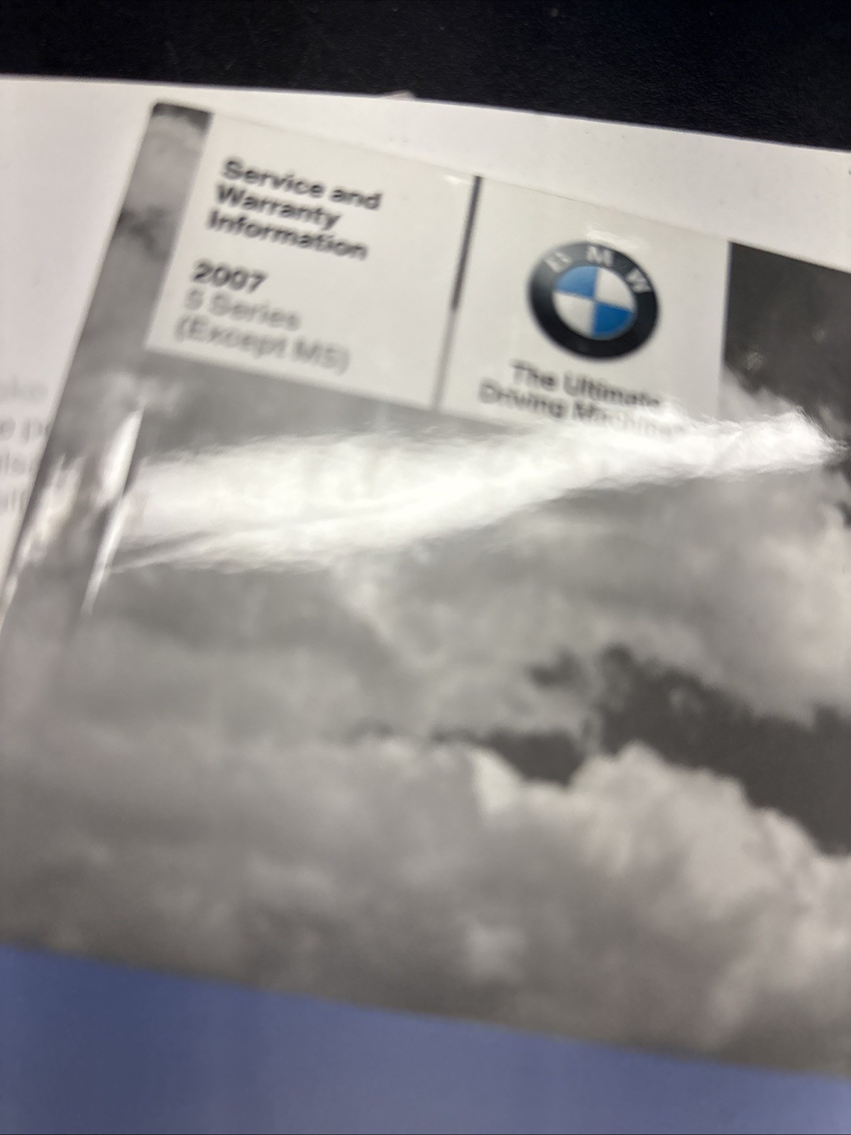 2007 BMW 528i 535i 550i 528xi 535xi Owners Manual Complete With Case