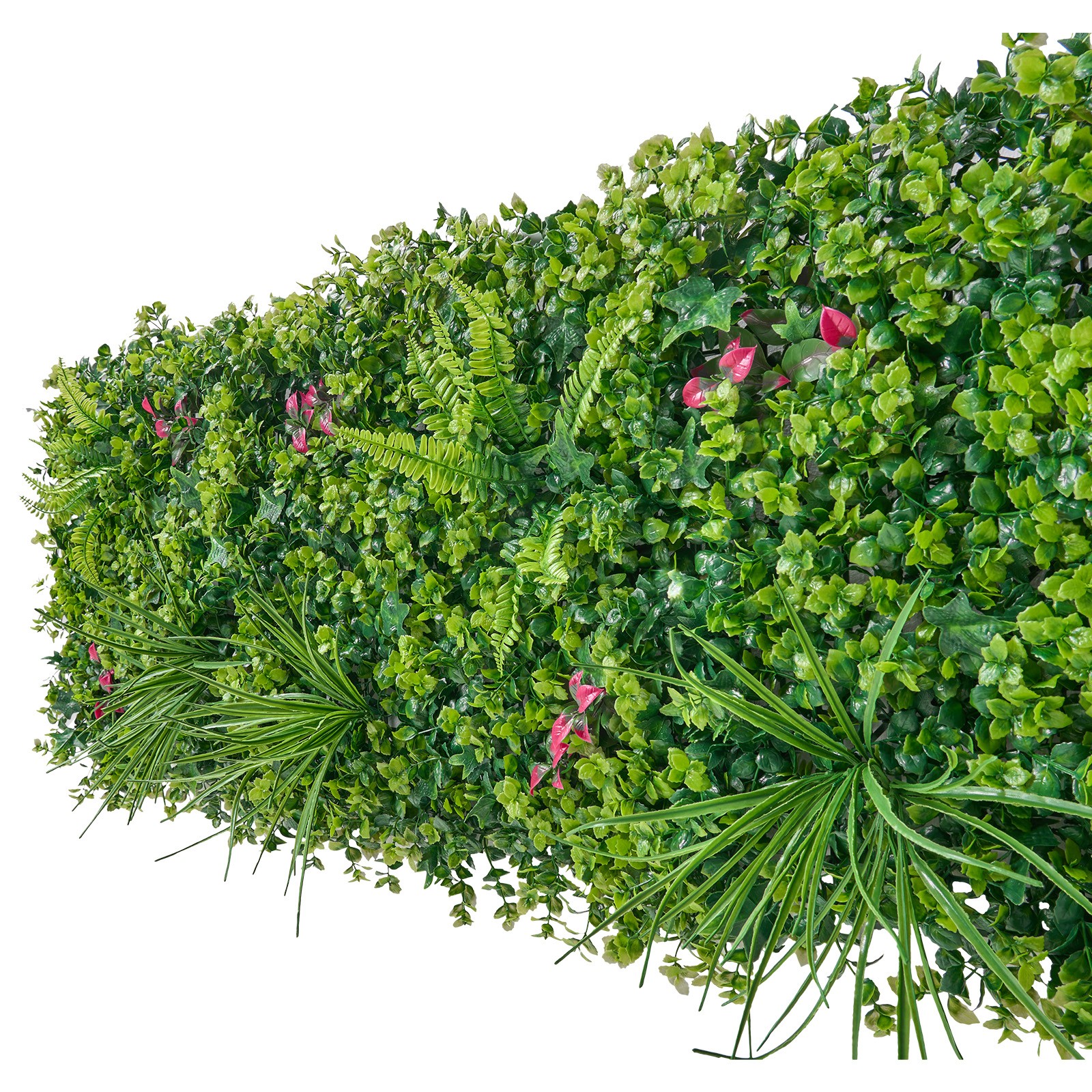 Uimoso Artificial Plant Wall Panels 12PCS 20 x 20 in Greenery Backdrop