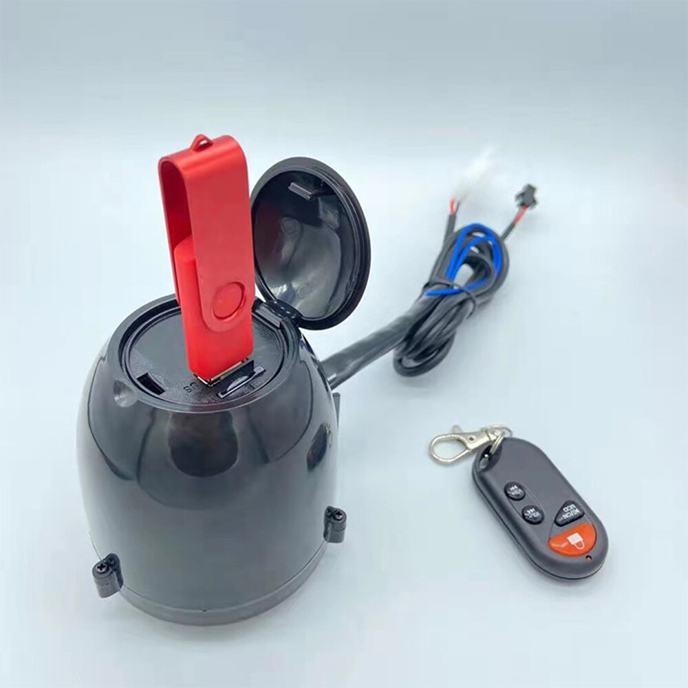 Waterproof Bluetooth Speaker Motorcycle ATV Speakers Stereo Audio Radio System