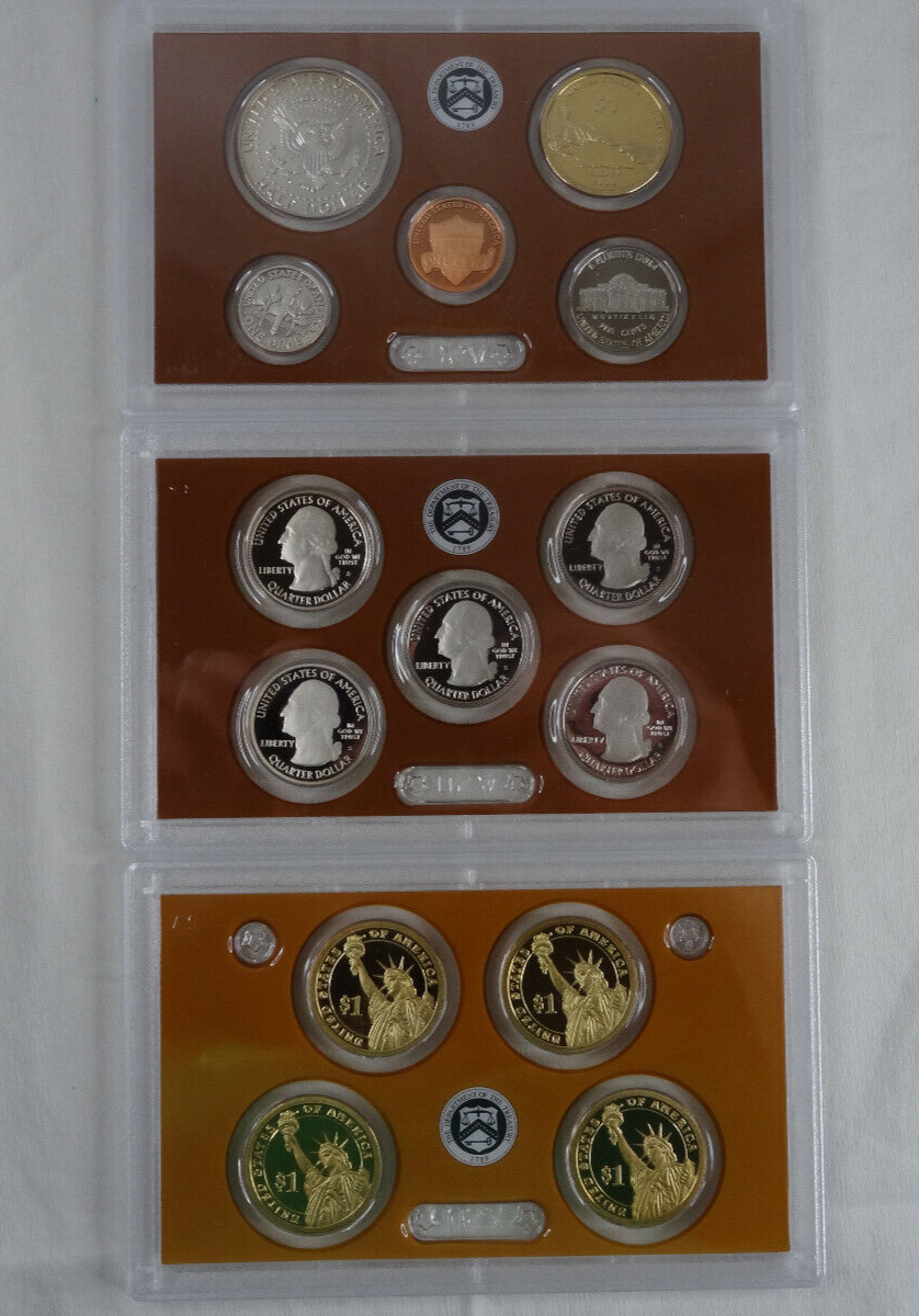2011-S United States Mint Proof Set with COA & Box 14 Coins