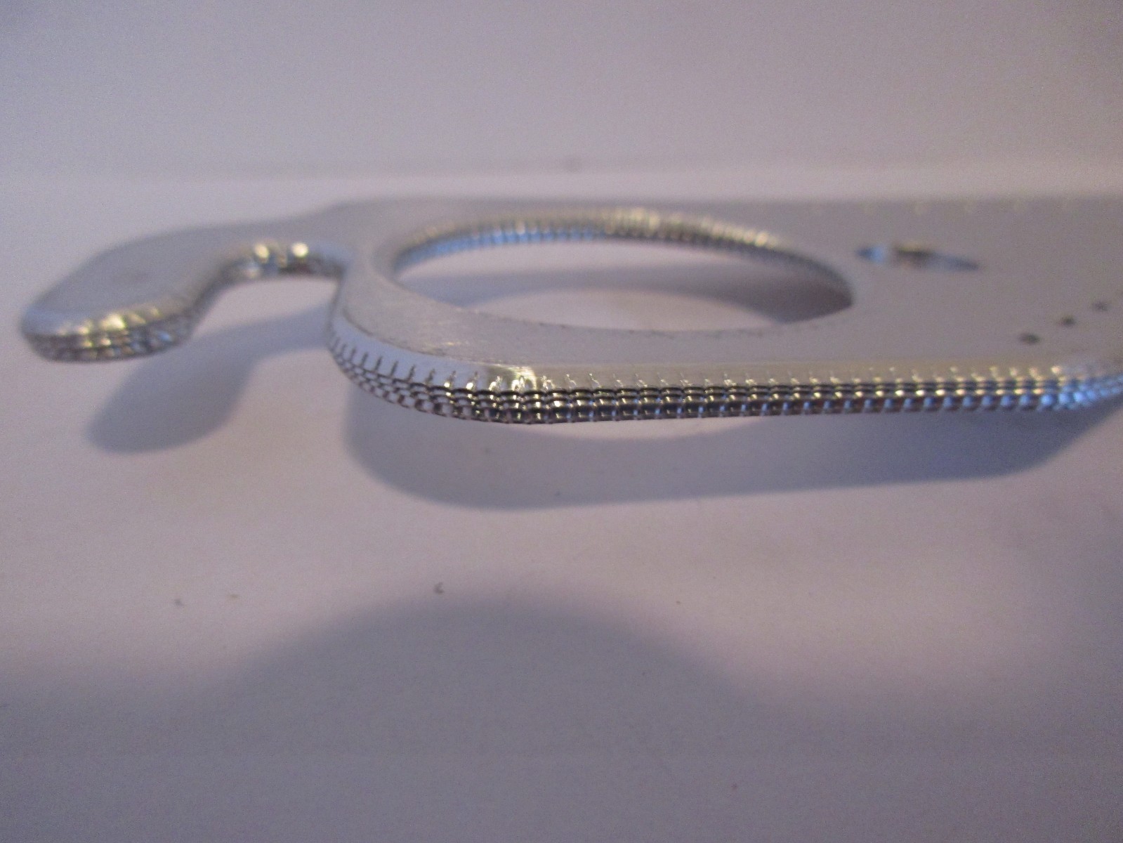 SMALL BLOCK CHEVY ALUMINUM ROUND PORT HEADER EXHAUST GASKETS REUSABLE sbc #4142