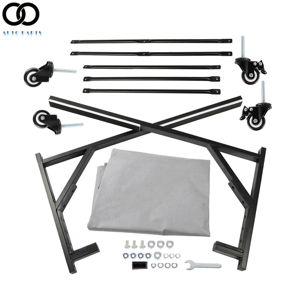 For Mercedes-Benz 300SL 560SL 1986-1993 Hardtop Cart Stand Rack & Hard Top Cover