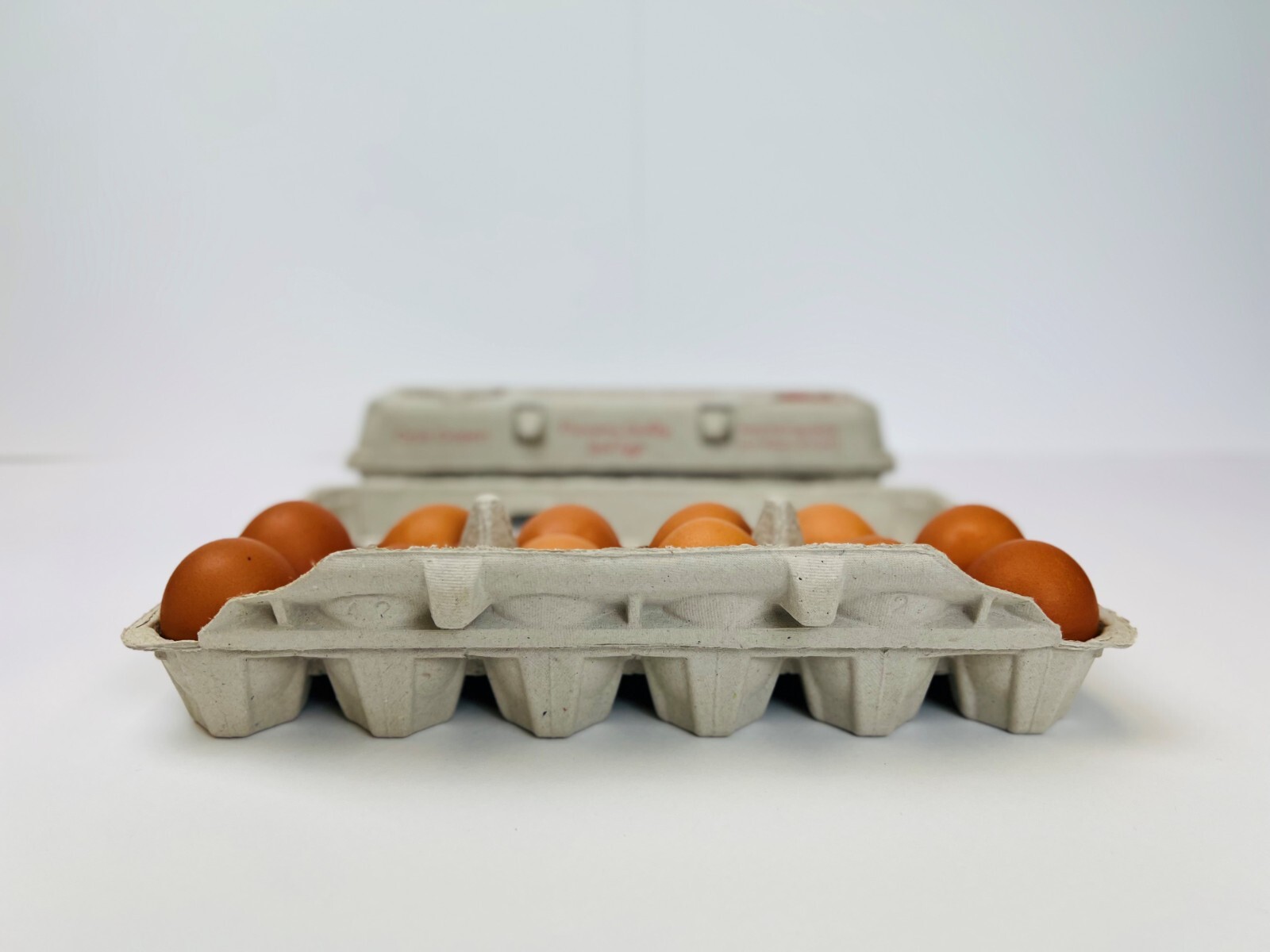 Printed Egg Carton (Barn/Rooster) - 100 UNITS