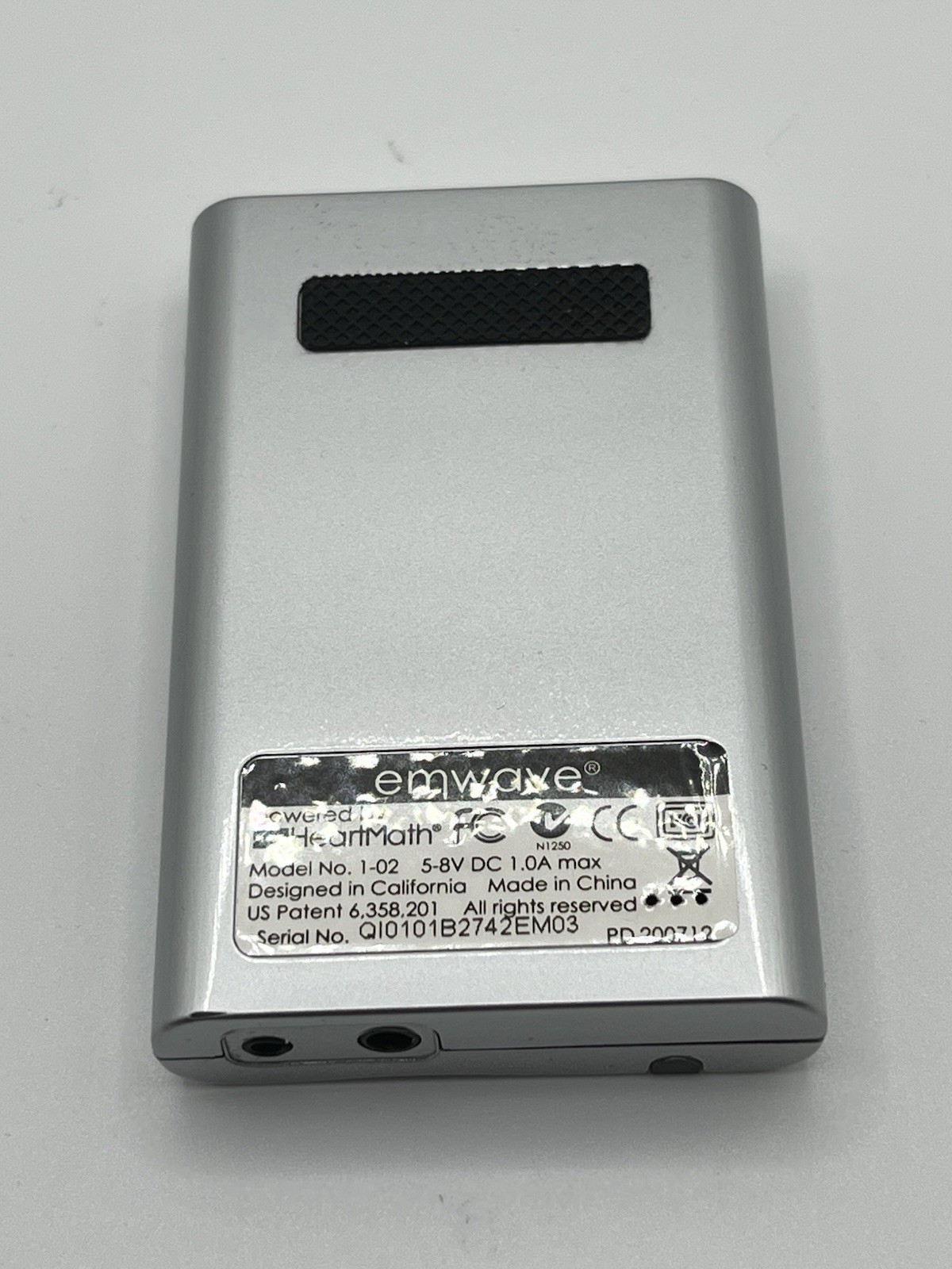 HeartMath emWave Portable Stress Anxiety Relief Device 1-02 - TESTED - WORKING