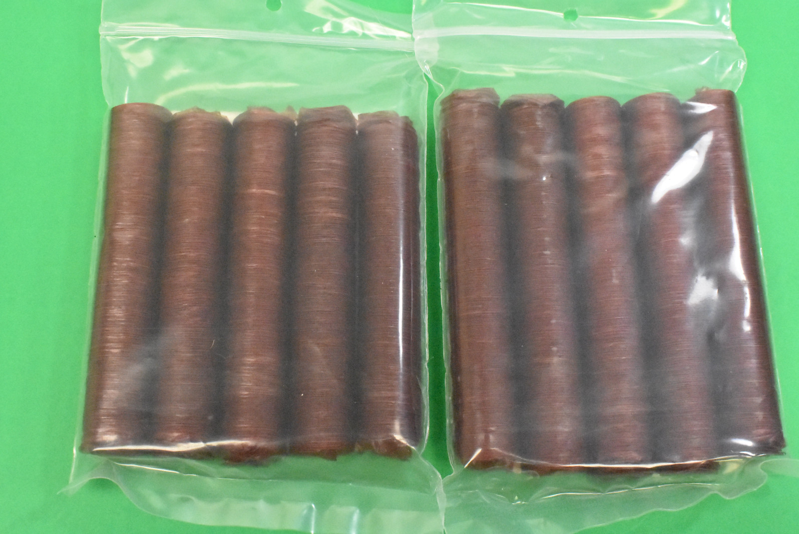 Original BEEF COLLAGEN 17 mm Casings Sausage Snack Stick Buck Sticks for 45 lbs