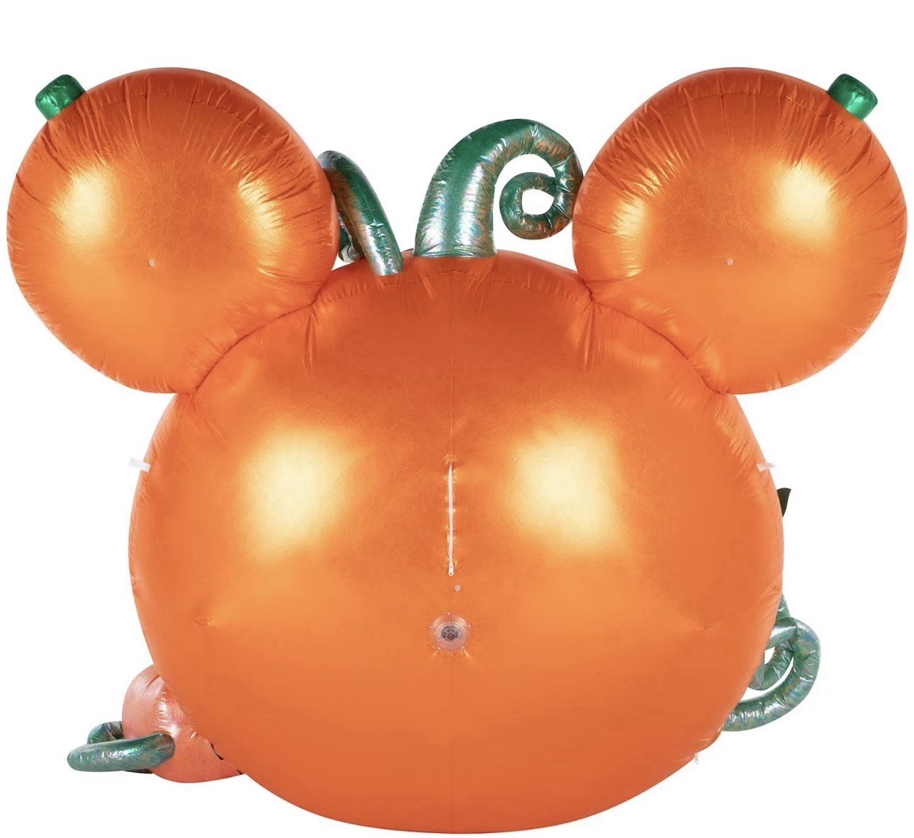 Disney Airblown 6’ Mickey Mouse Emote Glow Inflatable Animated Pumpkin, Orange