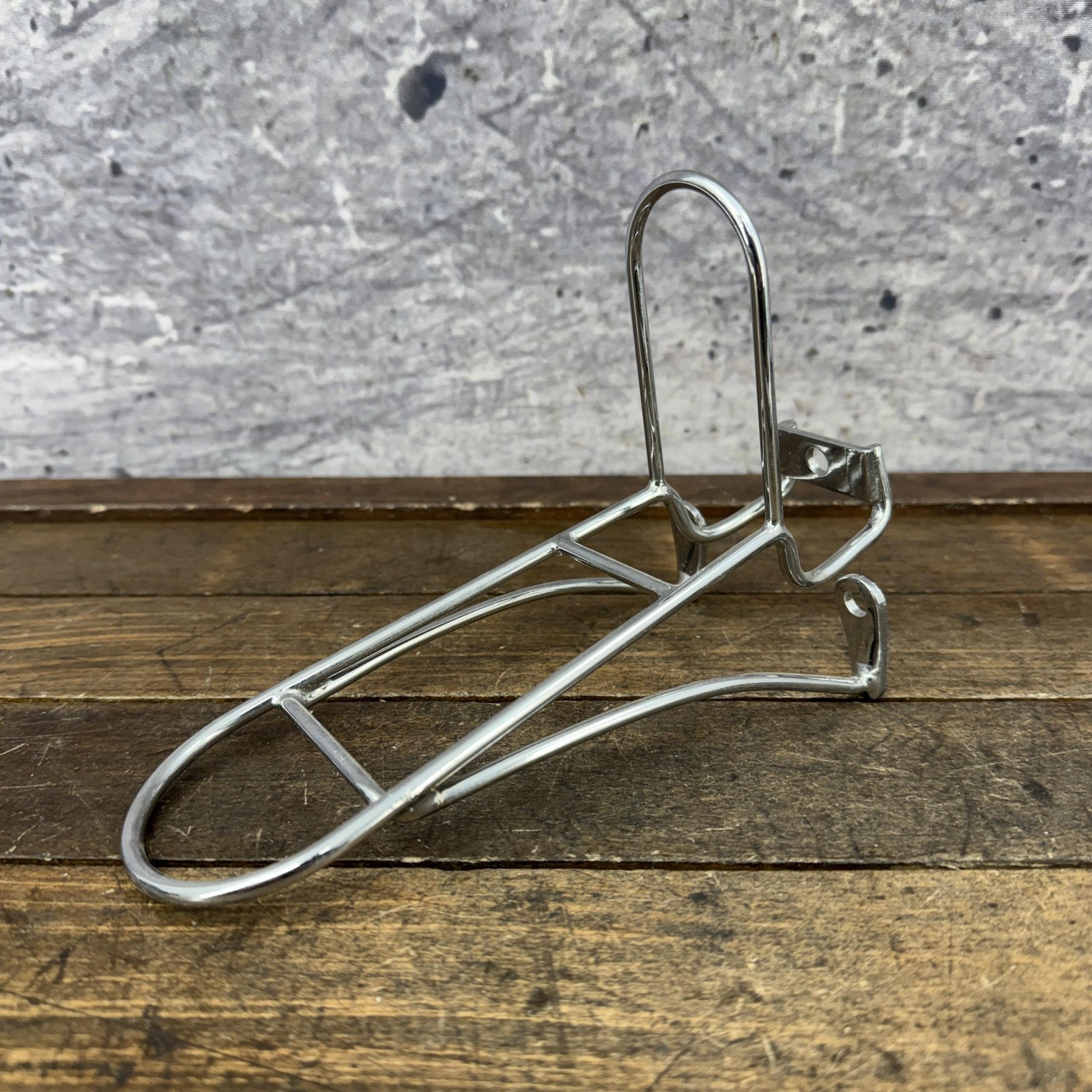 Vintage TA Front Rack NOS Brake Post Mount Carrier Steel France Porteur Chrome