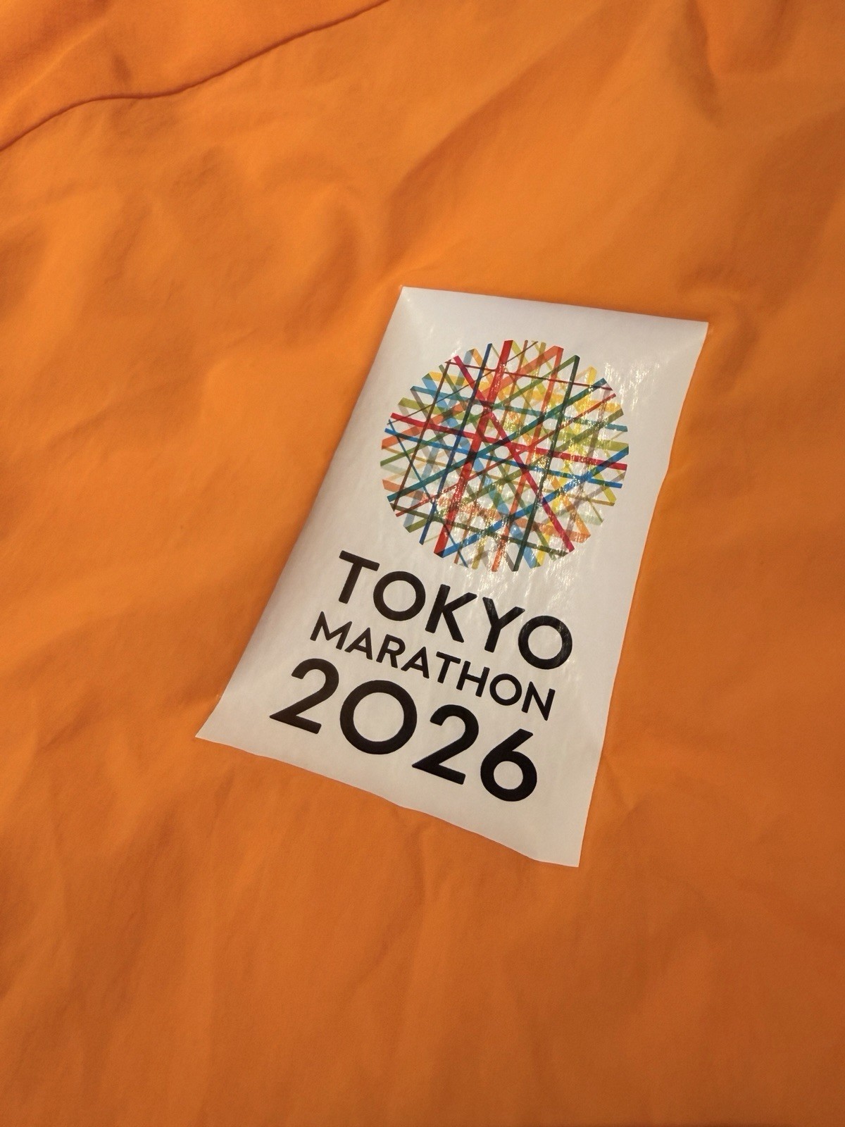 ASICS ONE TOKYO GLOBAL 2026 Marathon Finisher jacket XL *EXCLUSIVE* Airi Hara