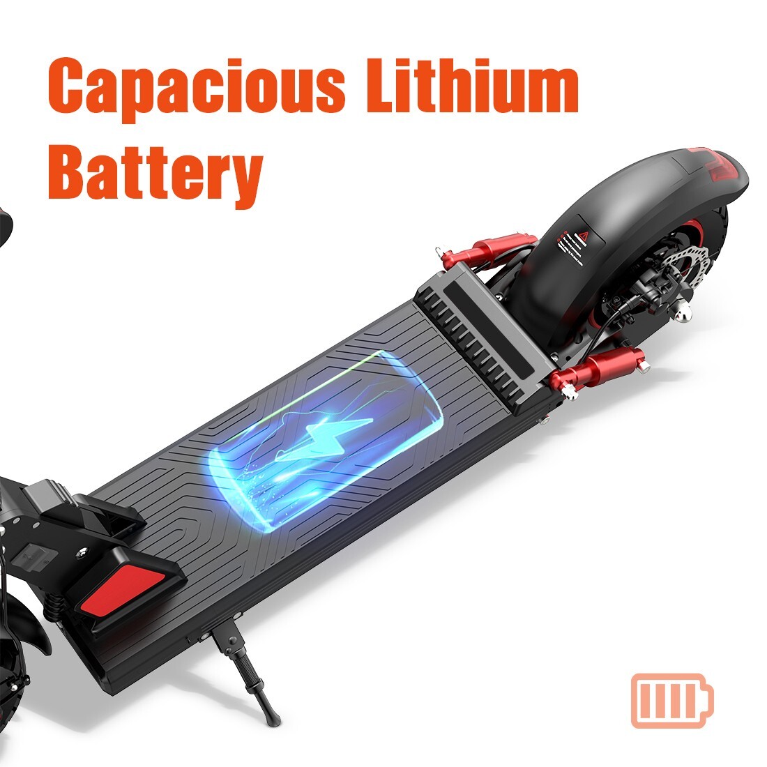 Electric Scooter for Adult 48V 15AH 28MPH Commuting E-Scooter Peak 850W Folding