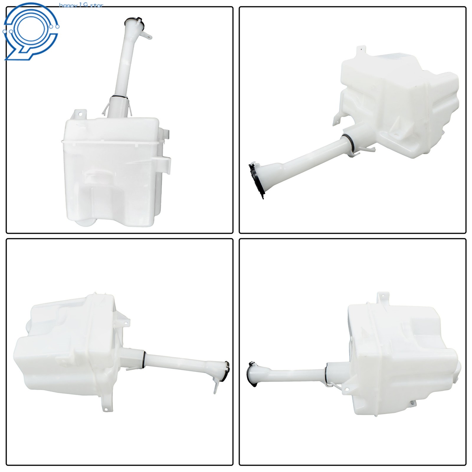 For Toyota Corolla 2014-2019 Windshield Washer Reservoir Tank Cap & Pump