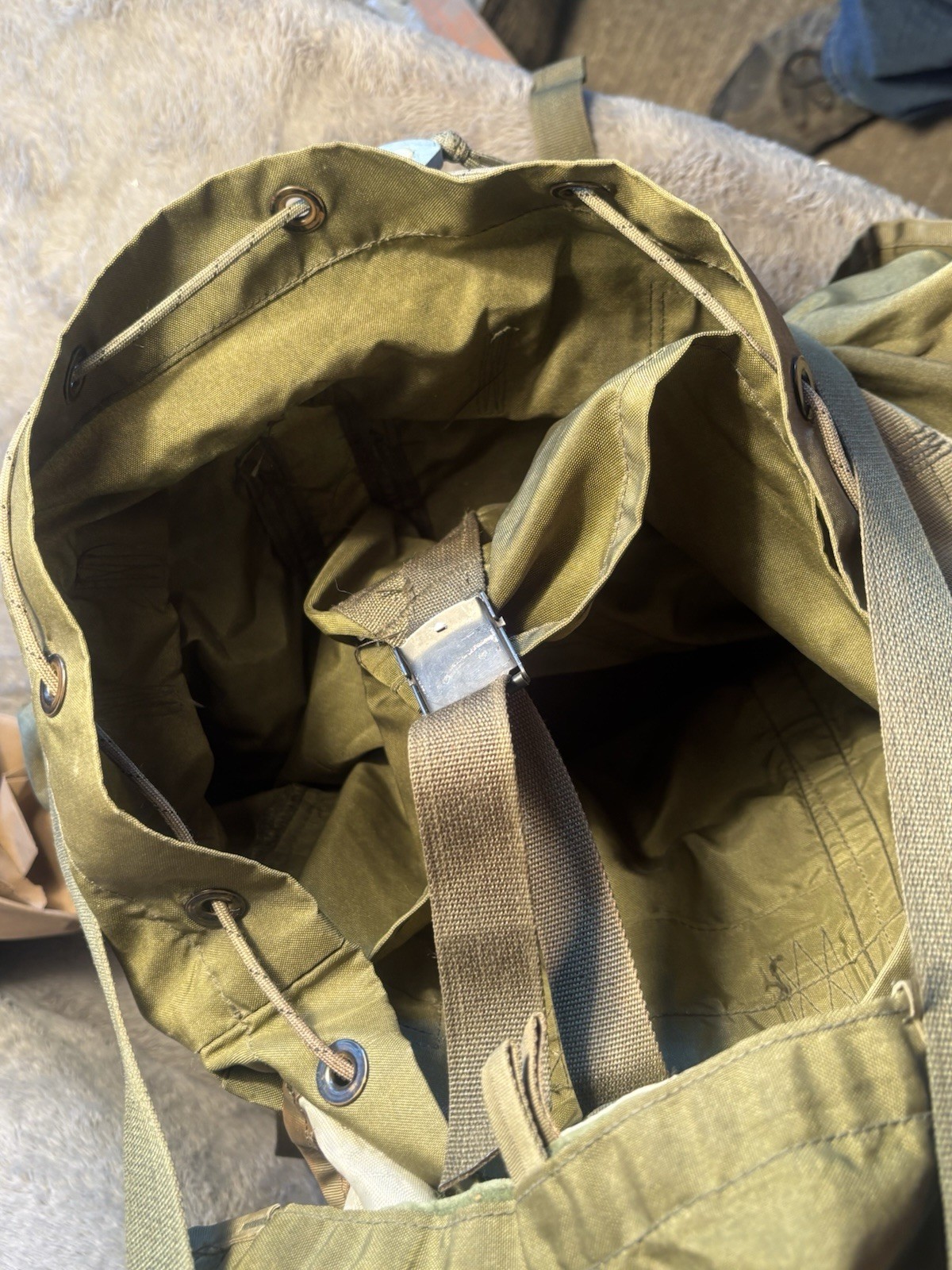 Vietnam War US Army Military 1968 US Army Tropical Rucksack Backpack *No Frame*