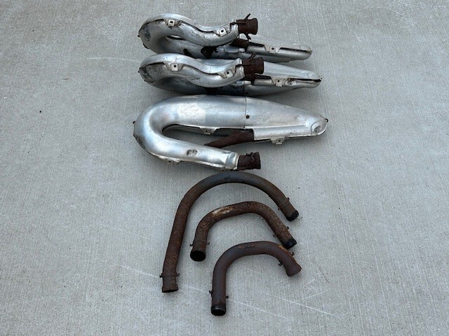 1998 Ski-Doo Formula III 600 Exhaust Pipes Expansion Chambers Mid Tail Pipes SET