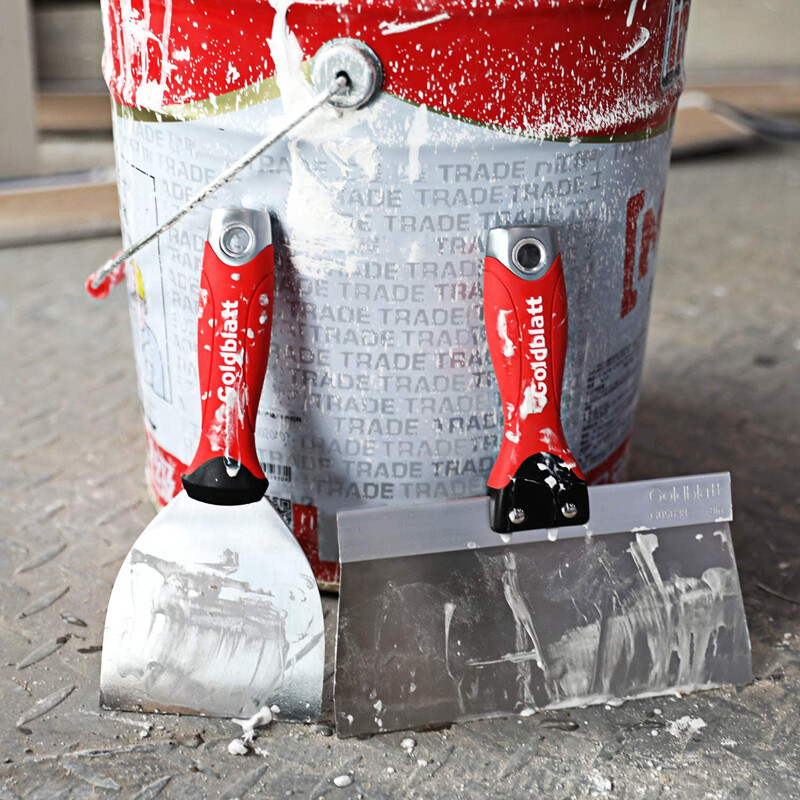 Goldblatt Drywall Hand Tool Kit Joint Knife Taping Knife Paniter Scraper Mud Pan