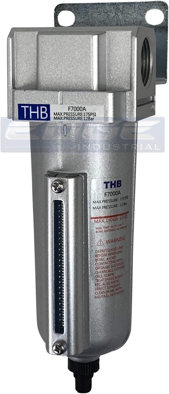 Moisture Removing Particulate Filter with Auto Drain, 5oz Bowl, 3/4" NPT