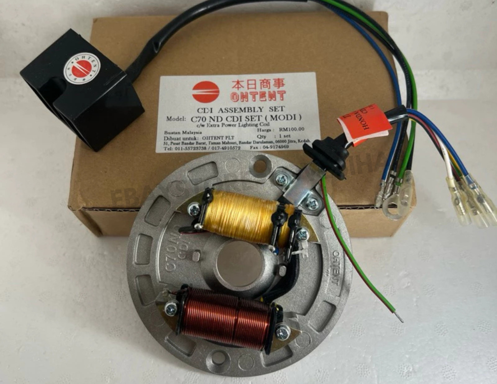 Electronic Ignition CDI Conversion Kit Fit For Honda CT70 CT70H XL70 ATC70 GBO