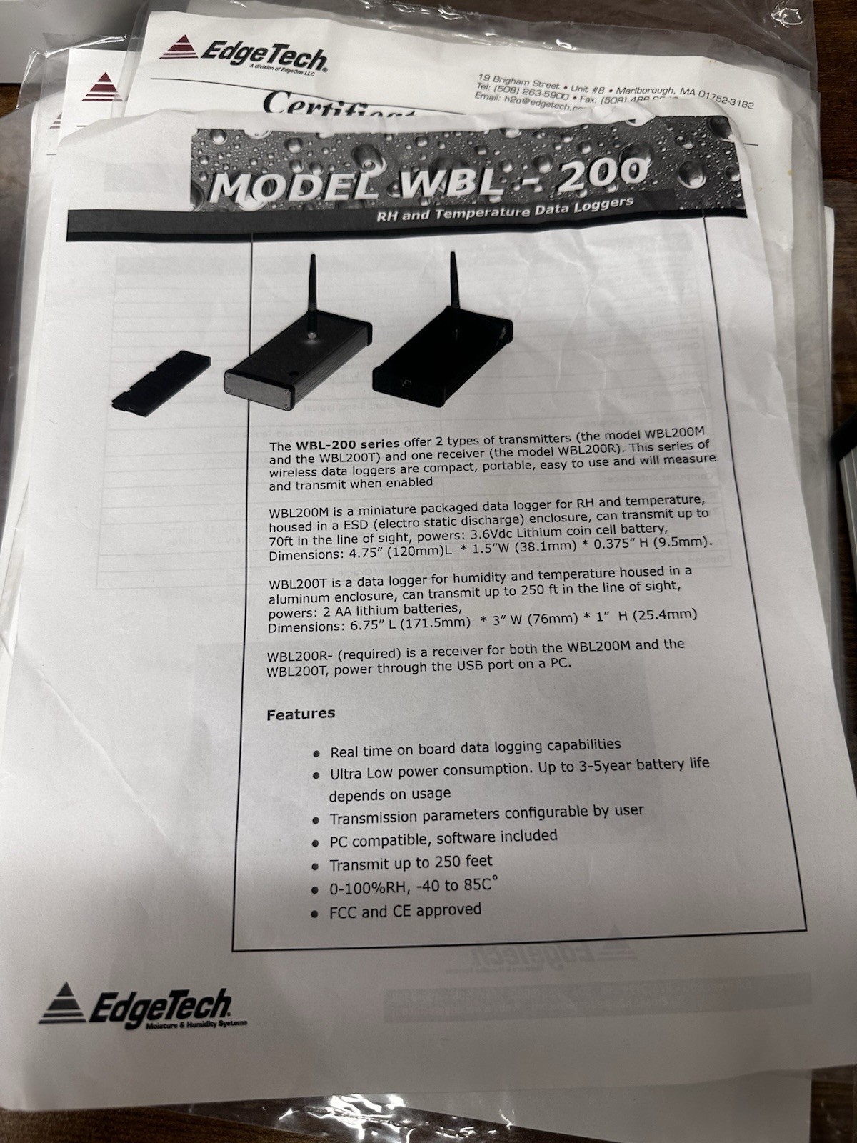 EDGETECH MODEL: 200T Dew Point Hydrometers There’s 7, Please See Pictures Thanks