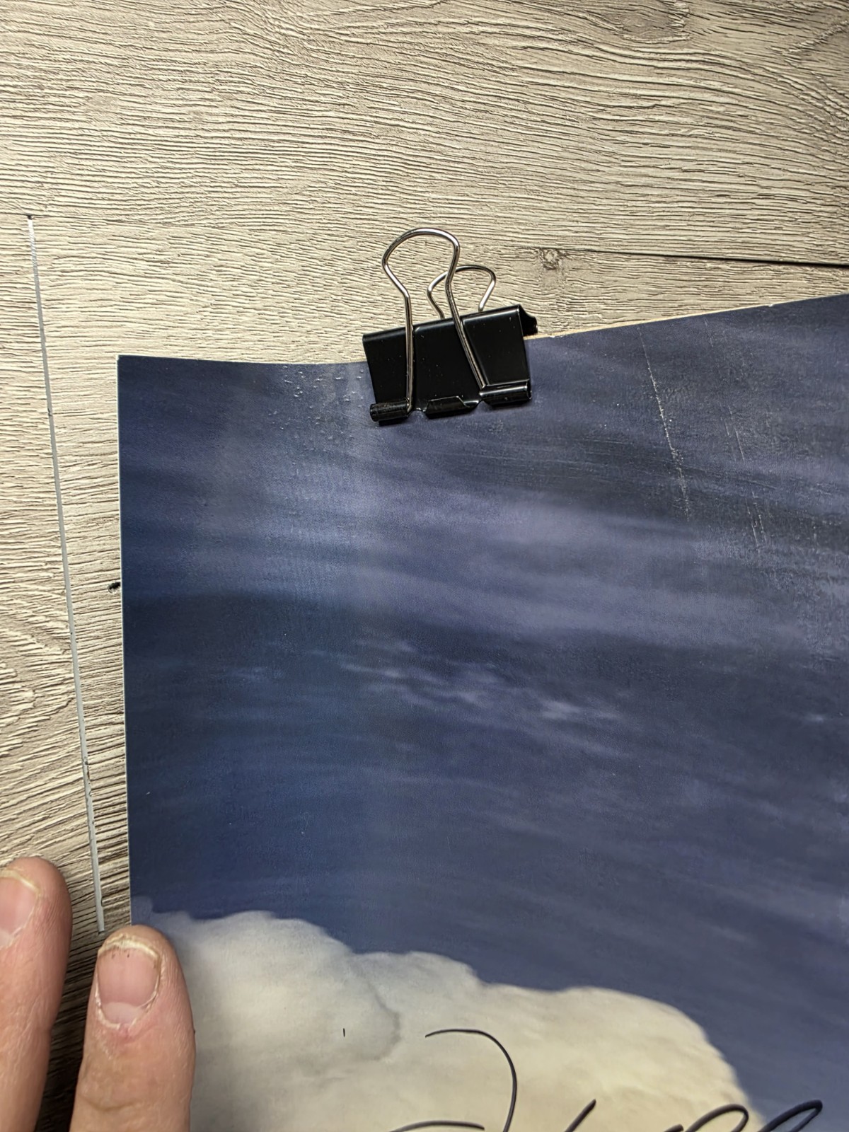 36" X 24" Autographed Ford Mustang Funny Car Poster John Force, Bob Tasca iii,