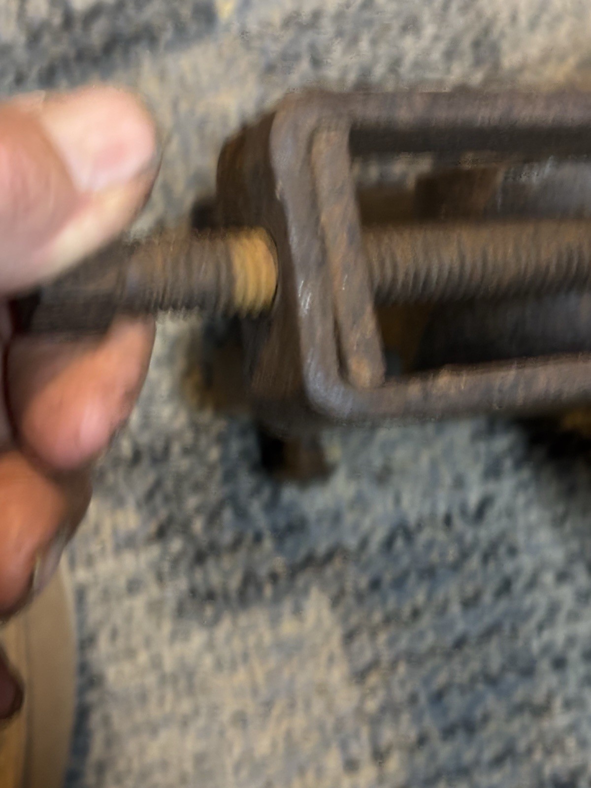 WINDMILL WATER WELL PIPE DOG PULLER antique vintage PAT 1885 GOOD CONDITION!!!