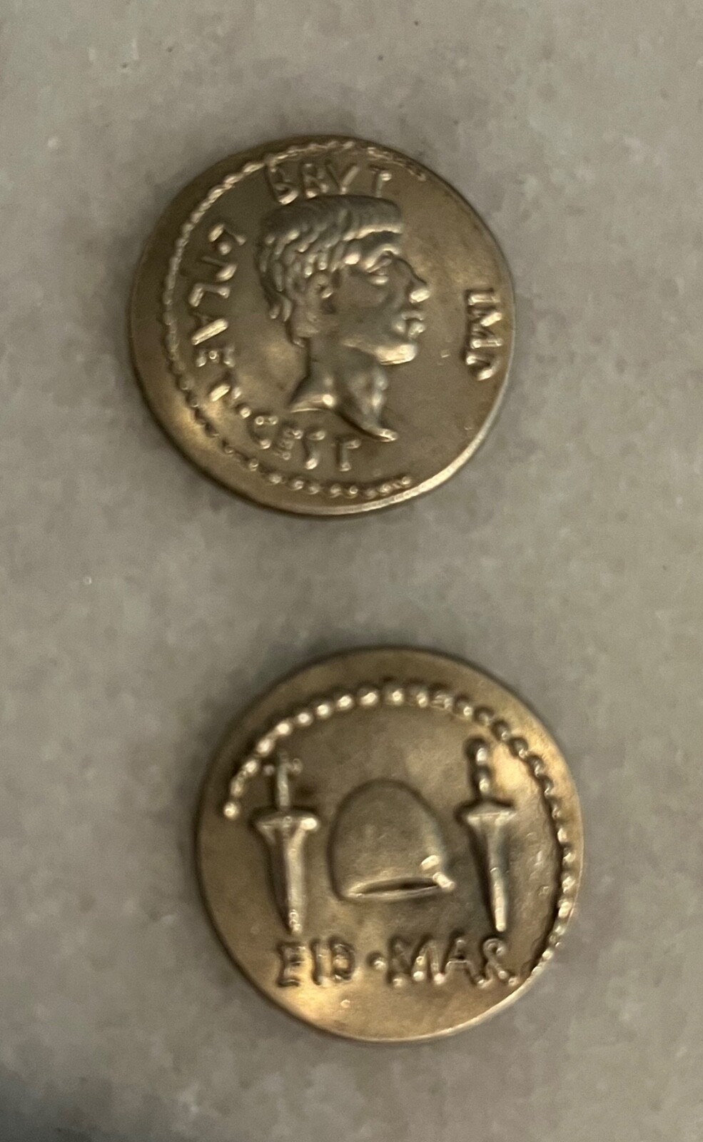 Denarius of Brutus (EID-MAR) coin