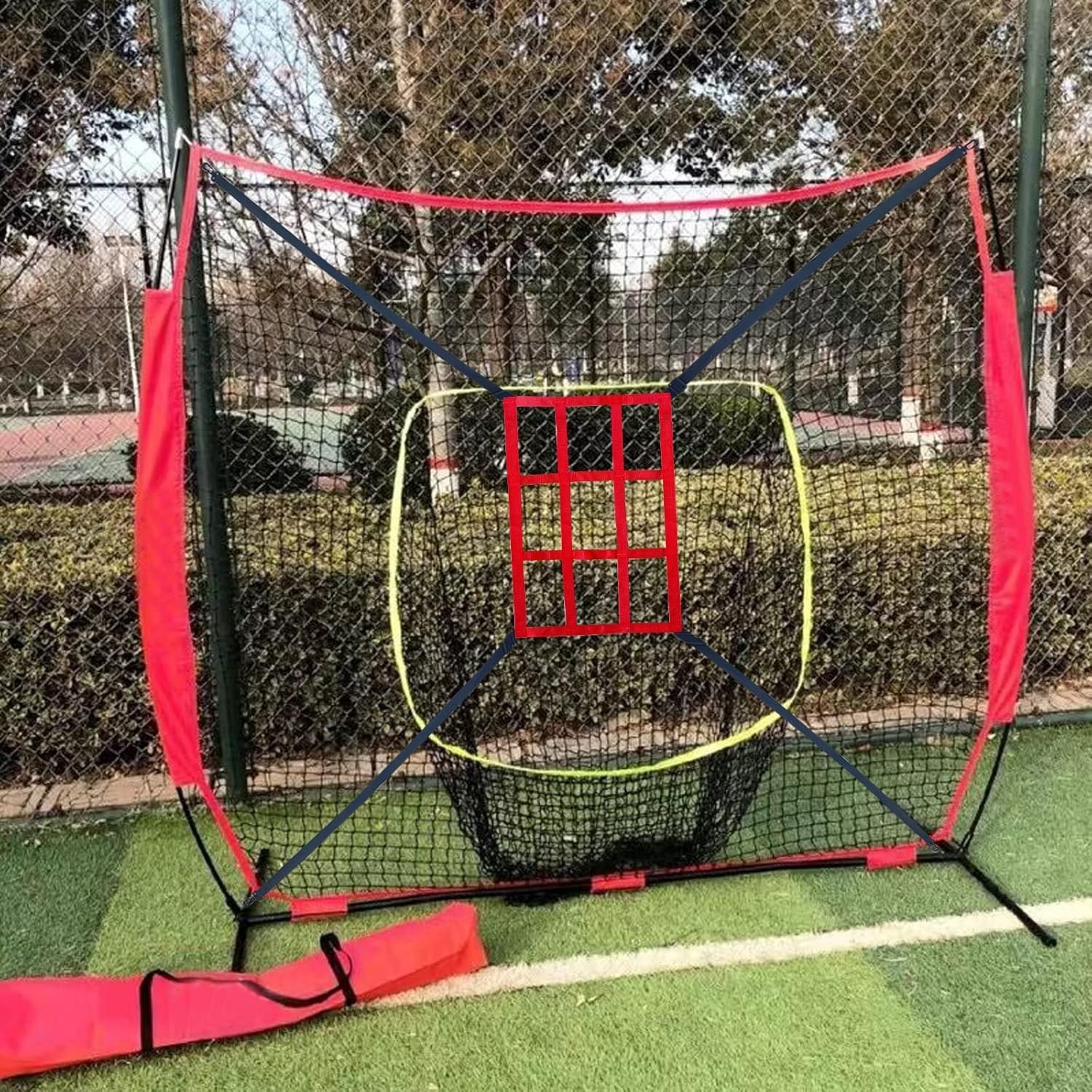 Strike Zone Target for Baseball Softball net, Throwing Pitching Hitting Batti...