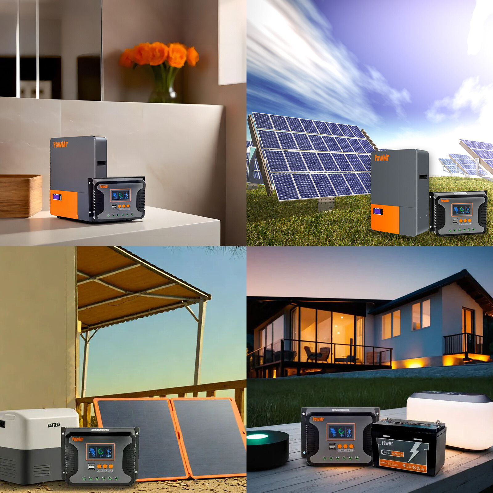 60A PWM Solar Panel Regulator Charge Controller lithium battery 12V/24V/36V/48V