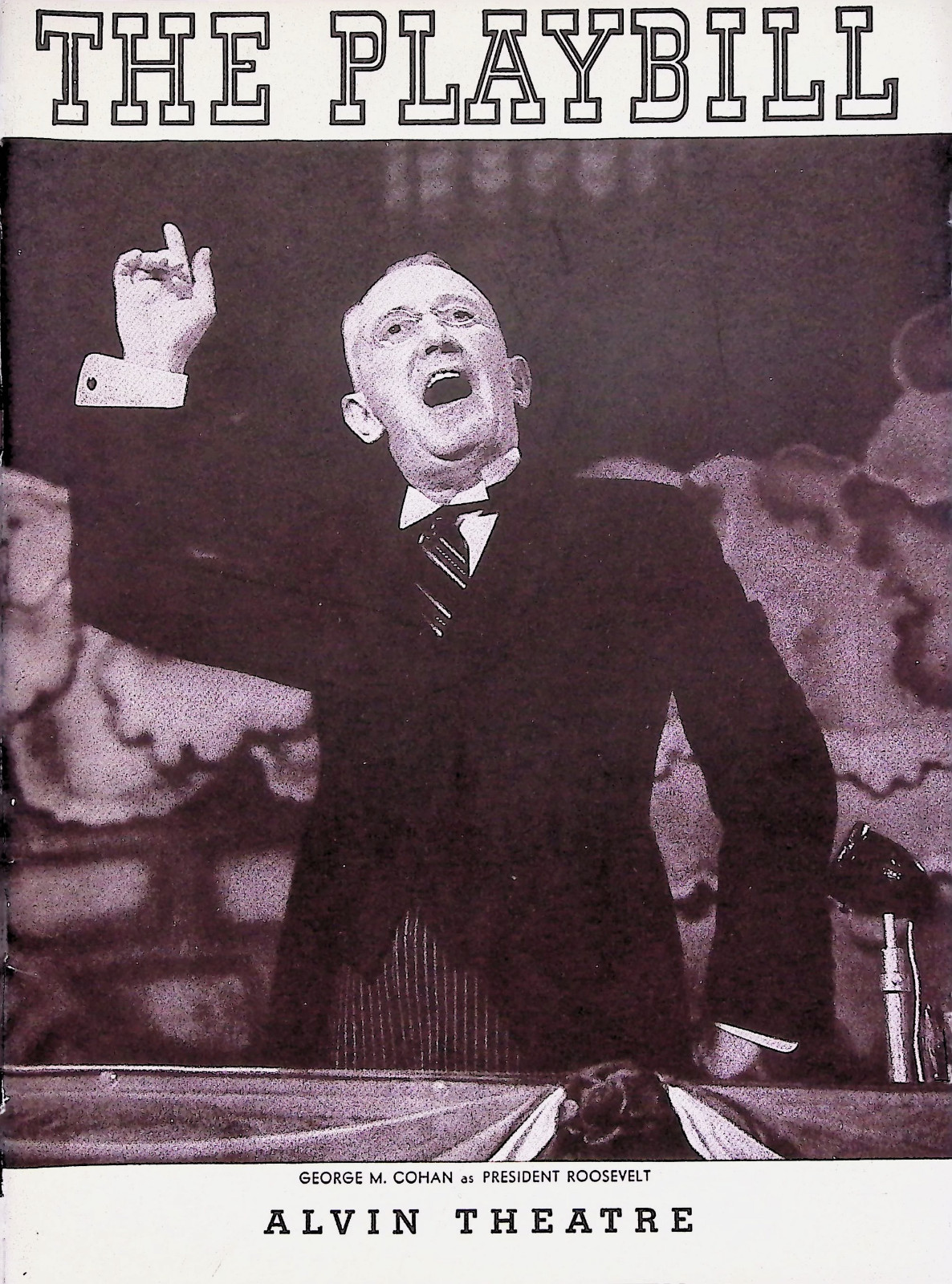 1937 I'd Rather Be Right Playbill - Original Broadway Cast