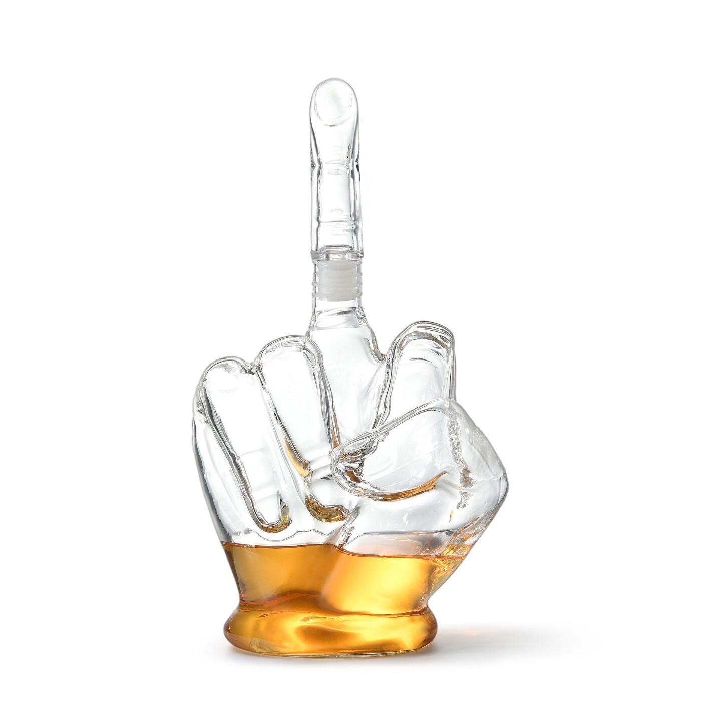 Middle Finger Whiskey Decanter