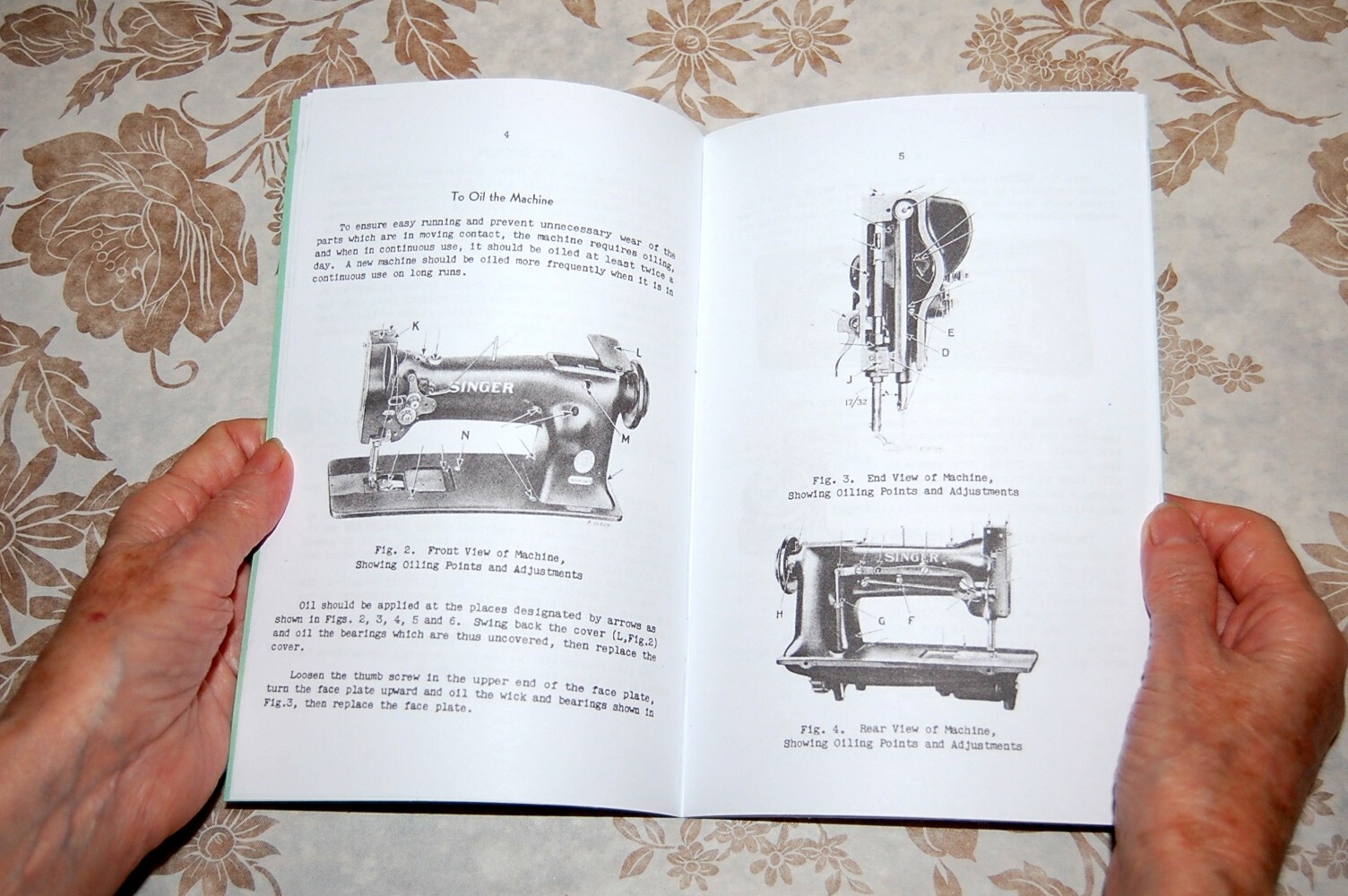 Using & Adjusting Instructions Manual for Singer Sewing Machines 111w150 111w151