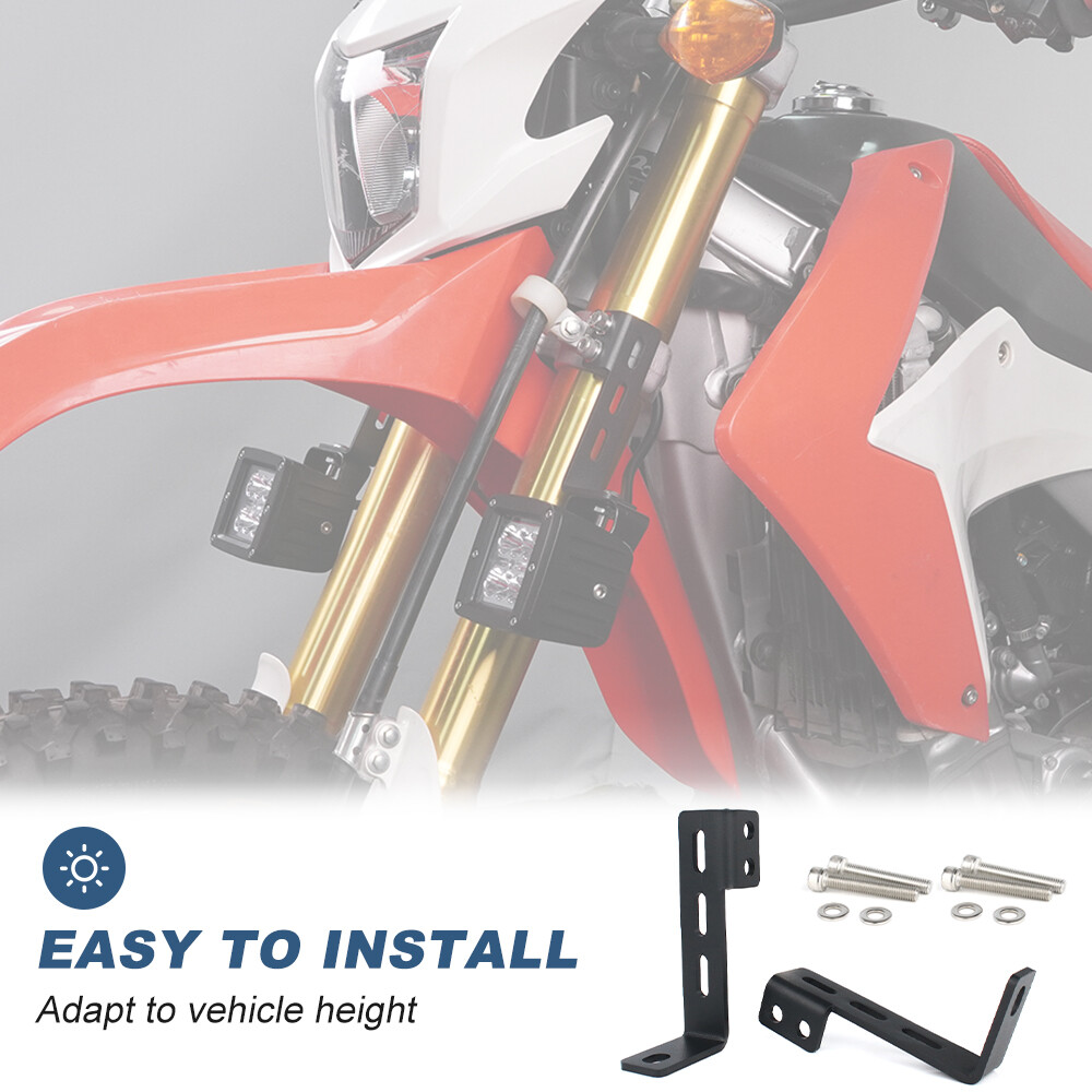 Fit For Honda CRF250L/Rally 2012-2020 Motocycle Auxiliary Light Bracket Mount