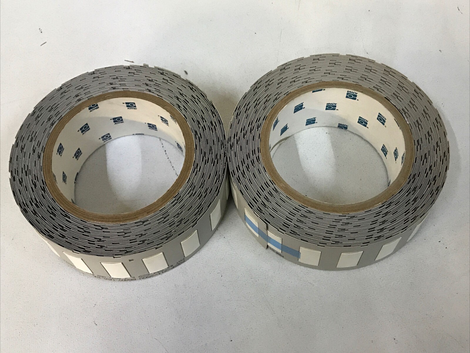 *LOT OF 2 USED ROLLS* Brady PSBXP-211-250 PS Permasleeve Wire Sleeve Labels