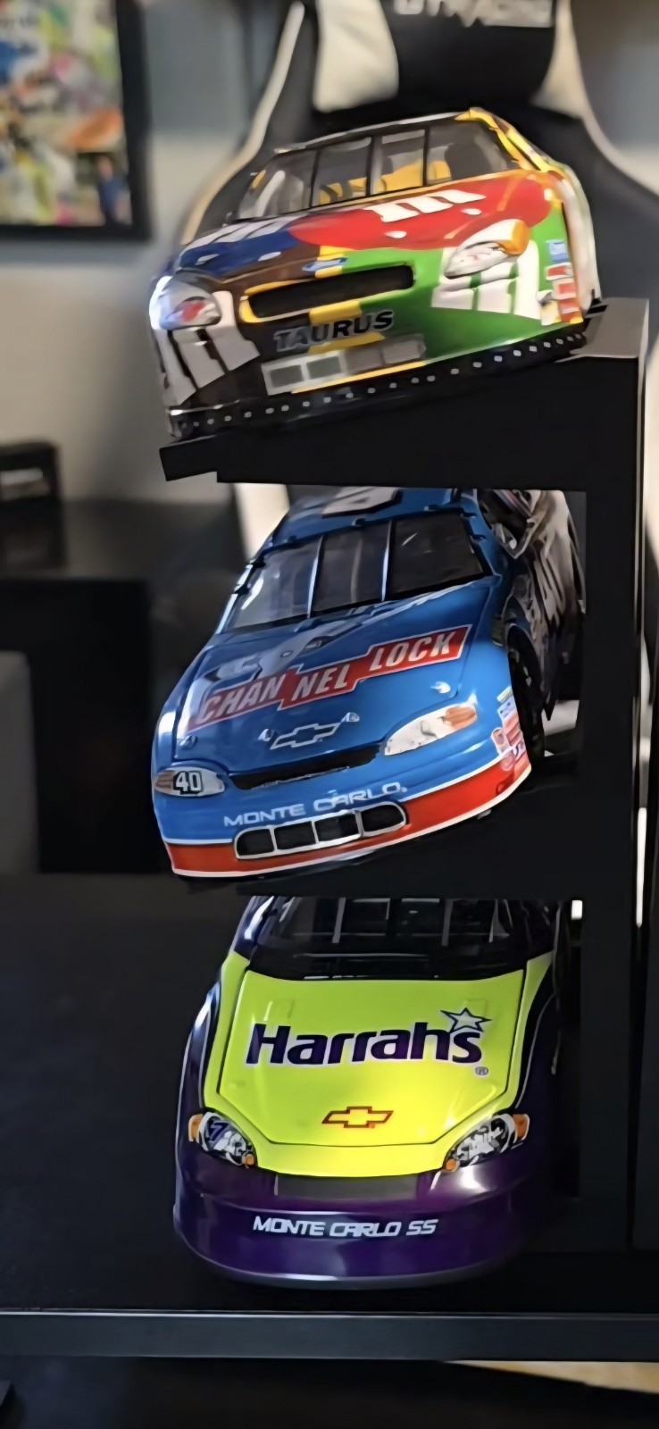 3 Tier 1:24 Nascar Diecast Display Stand (PLA+)