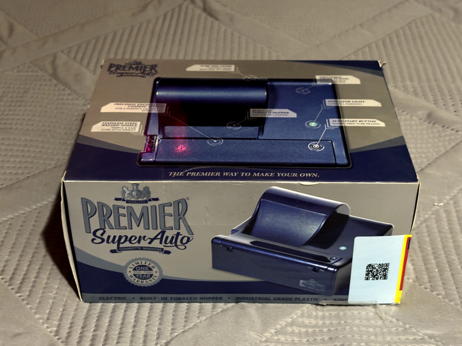 Premier Super Auto Cigarette Machine  Kings & 100s Electric