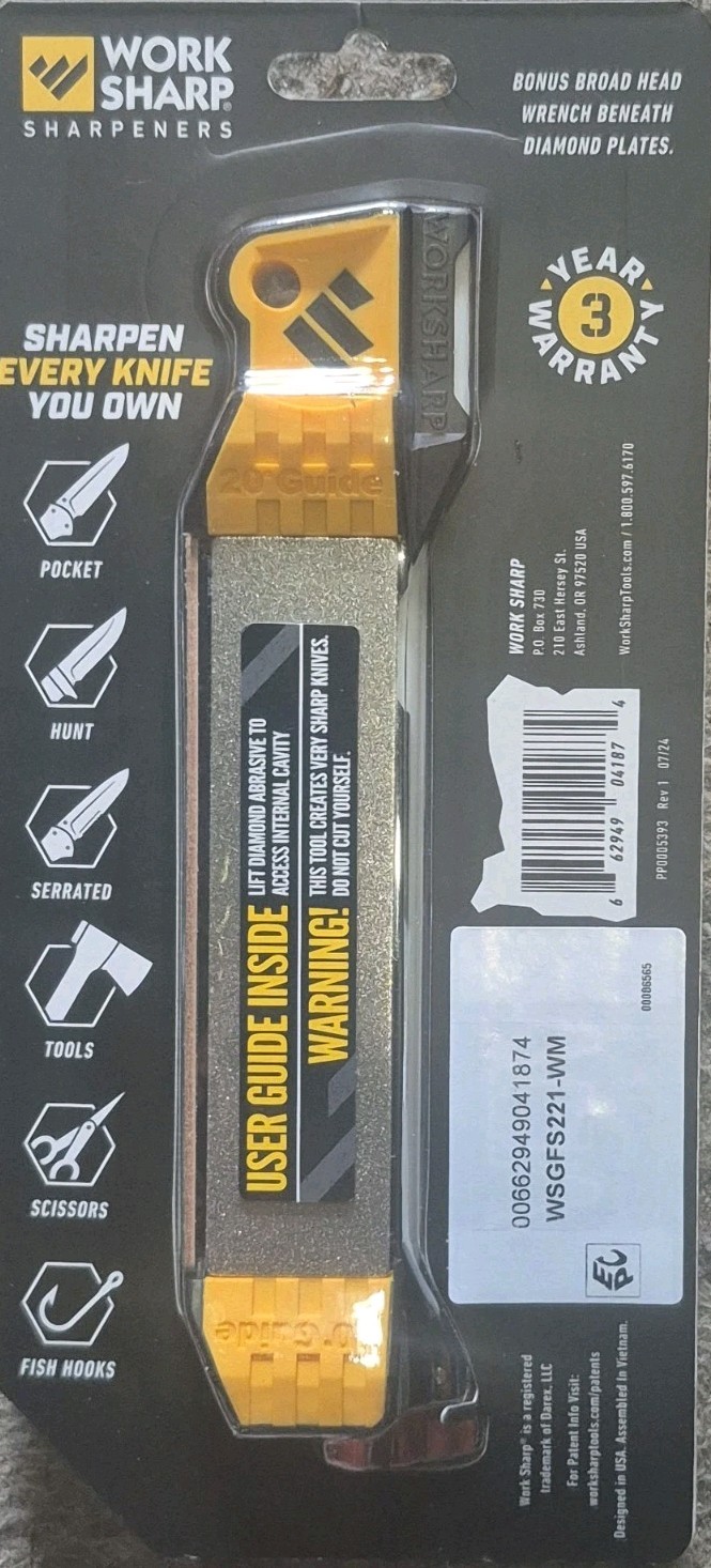 WORK SHARP Guided Field Sharpener WSGFS NEW IN PACKAGE