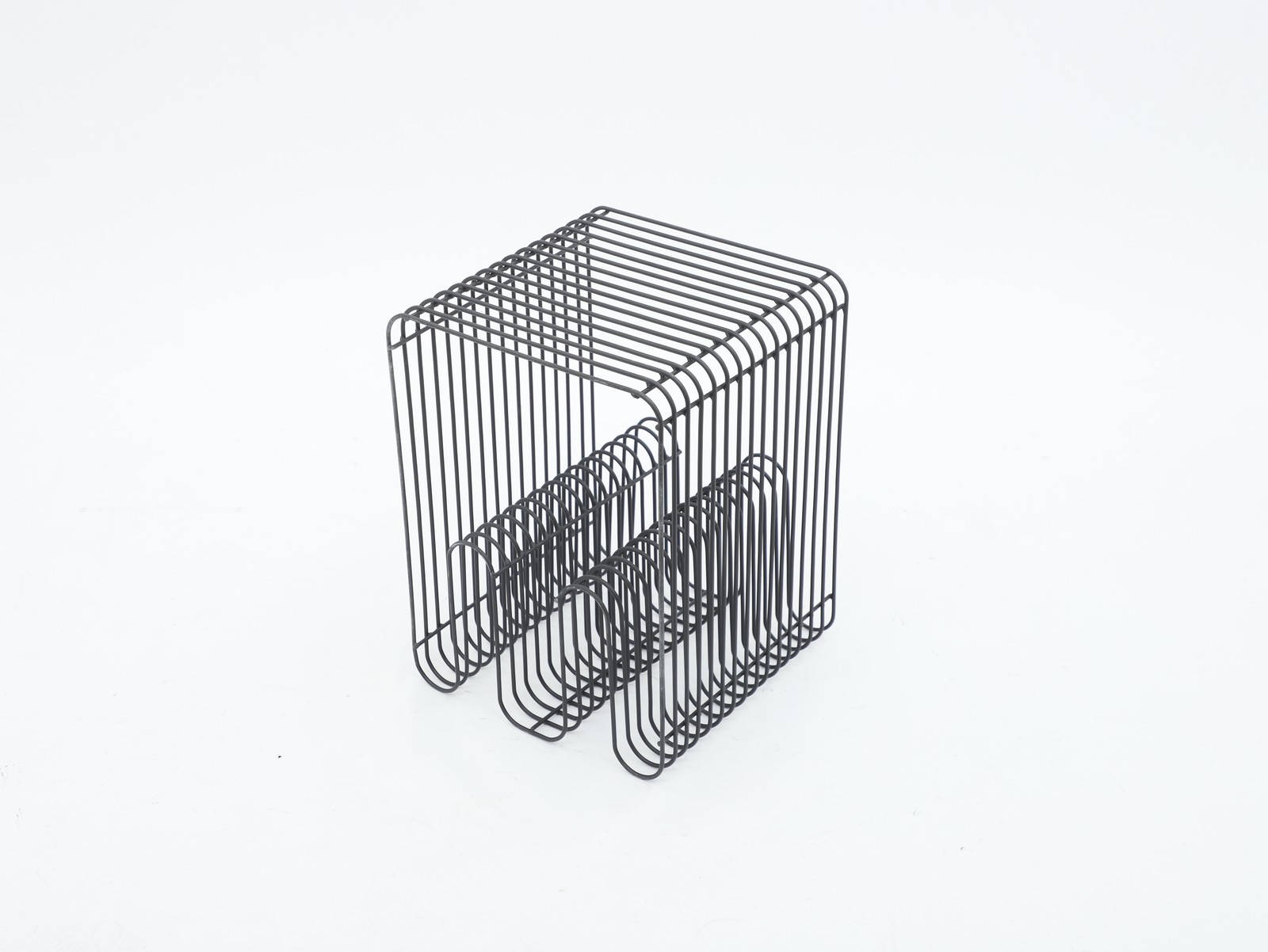 Black Nightstand Bedside Table Bedroom End Side Table 32*32*41cm