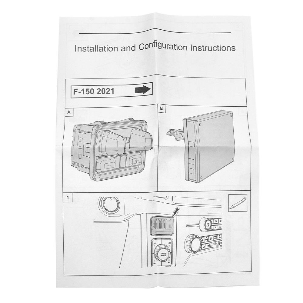 Trailer Brake Control Module ML3Z-19H332-AB Kit For Ford F-150 2021 2022 2023