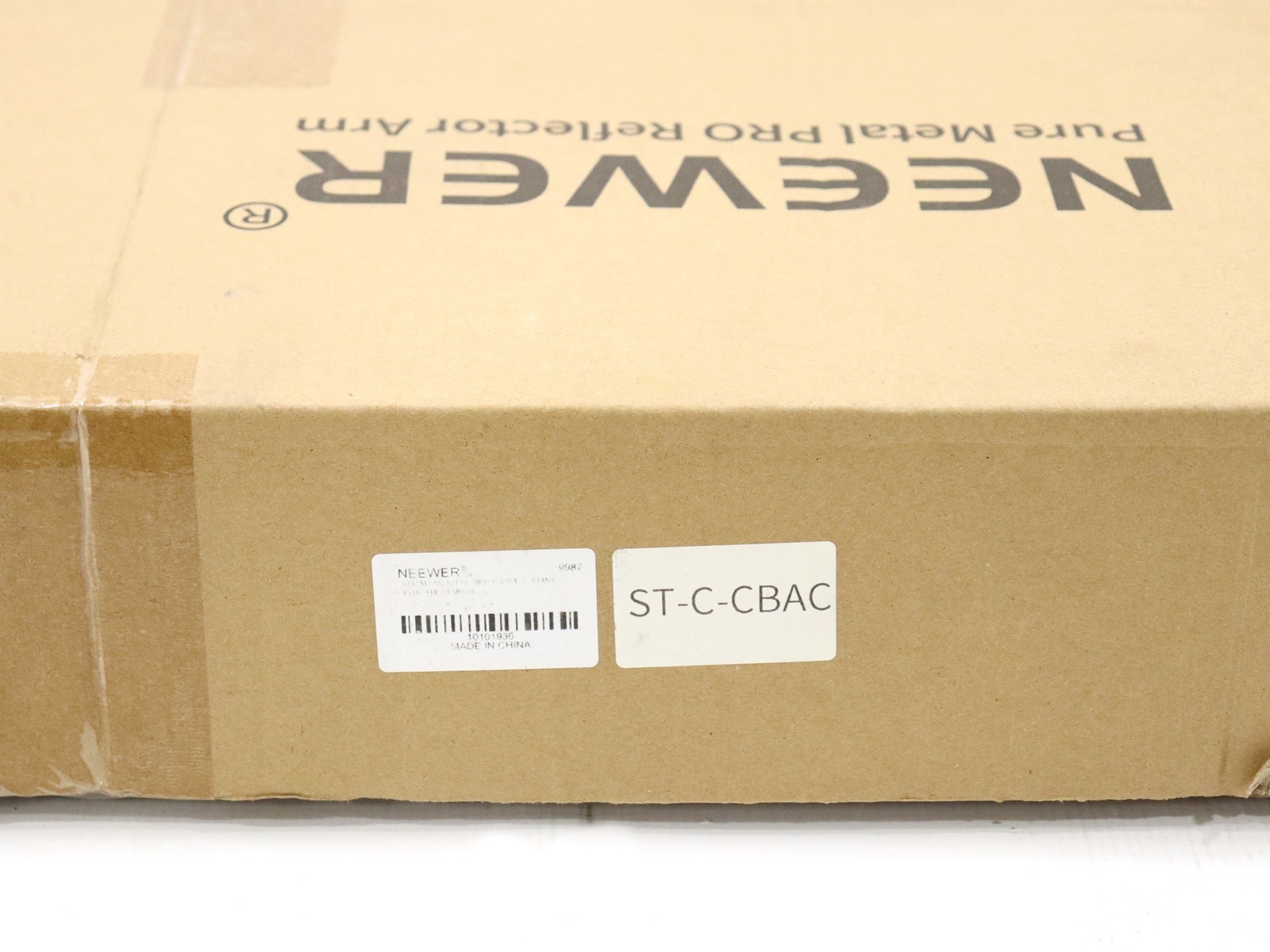 NEEWER Pro ST-C-CBAC 100% Stainless Steel Heavy Duty C Stand Max Height 10.5ft