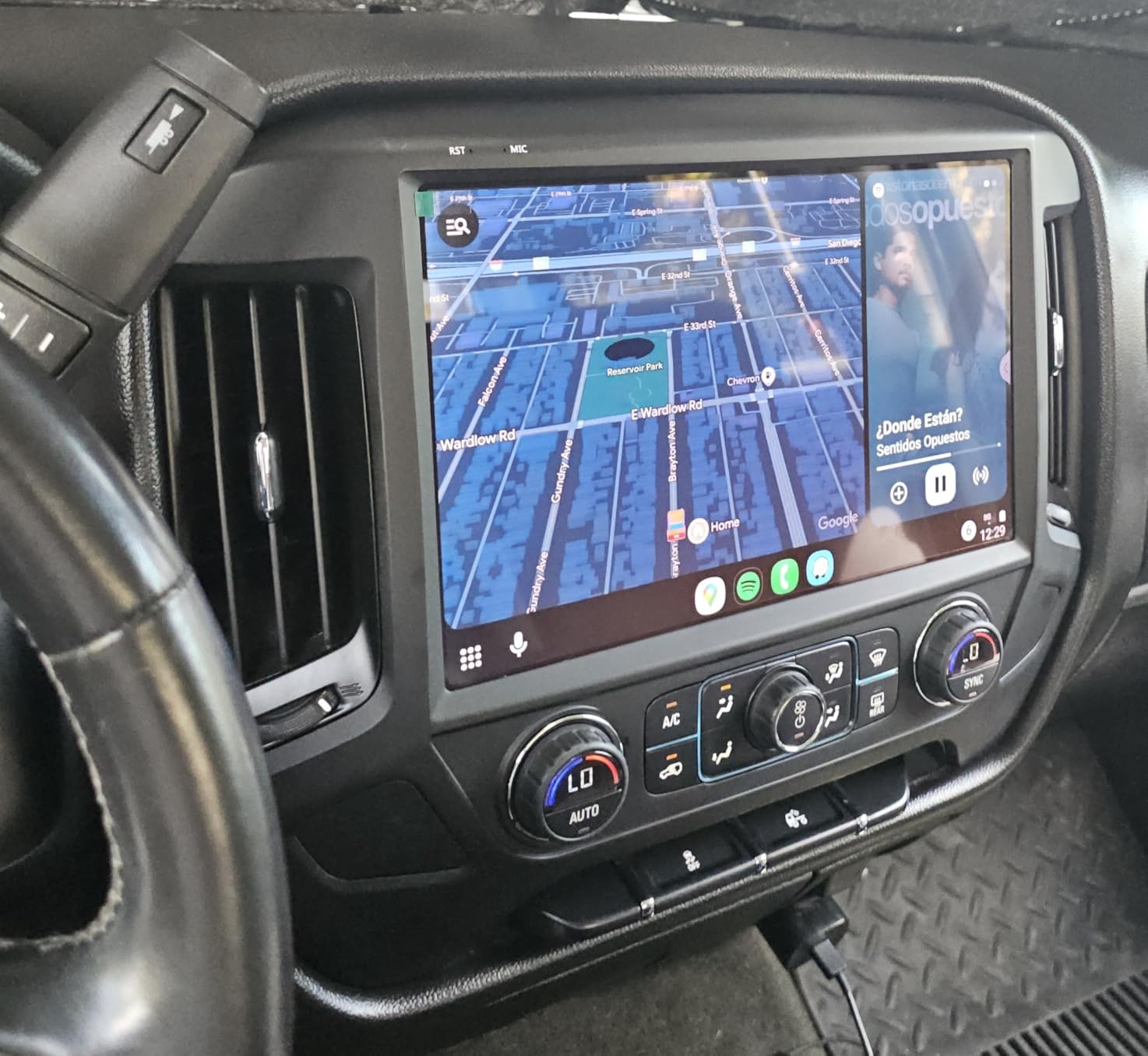 Carplay Car Stereo Radio For 2014 2015 2016 2017 2018 Chevy Silverado GMC Sierra