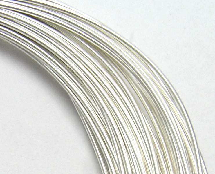 1 oz STERLING SILVER Round Wire, HH or DS, Choose Gauge
